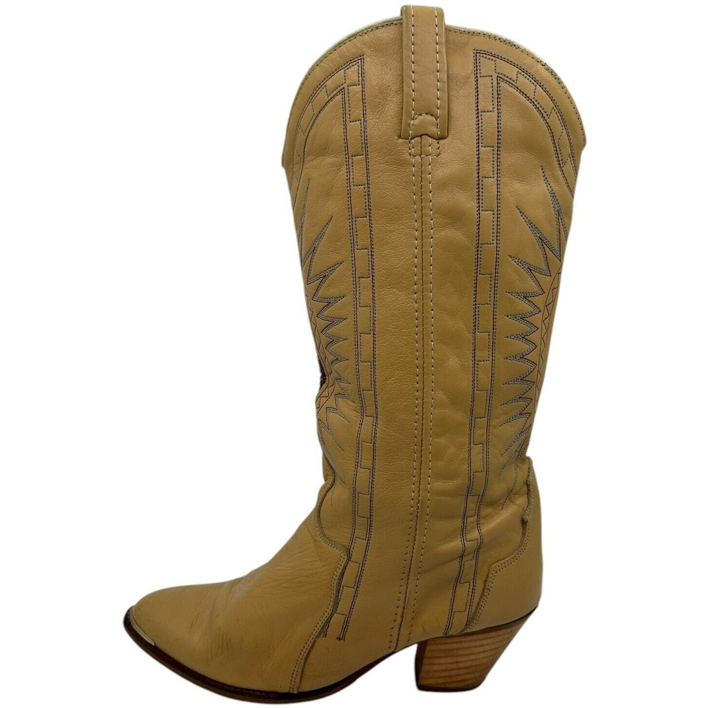 Acme Clothing Vintage ACME Womens Boots Yellow Leather Size 5.5 Made USA Size US 5.5 / IT 35.5 - 8 Thumbnail