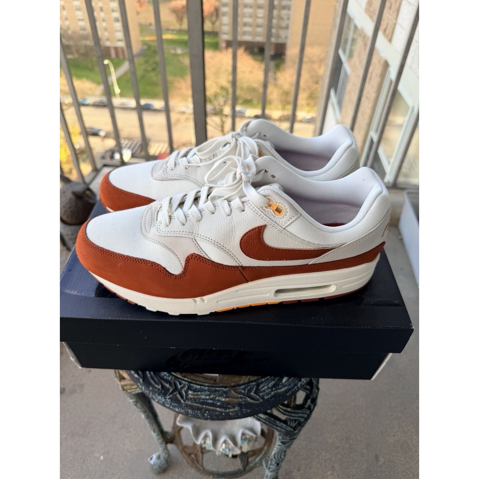 Nike Nike Air Max 1 LX Women's Rugged Orange Sneakers 13W/11.5M Size US 11.5 / IT 41.5 - 4 Thumbnail