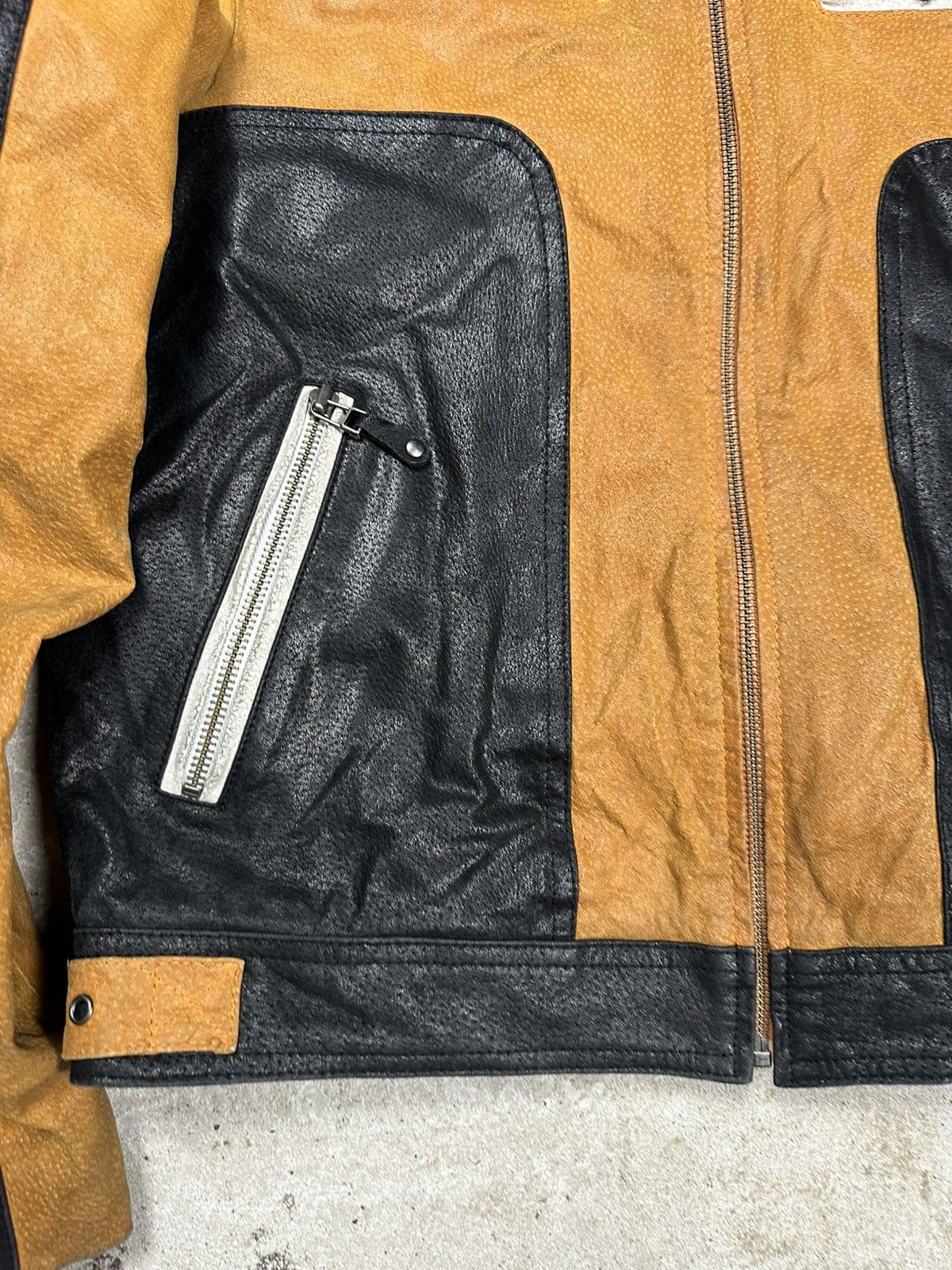 Japanese Brand Vintage Y2K Genuine Leather Suede Moto Biker Racing Jacket Size US S / EU 44-46 / 1 - 4 Thumbnail