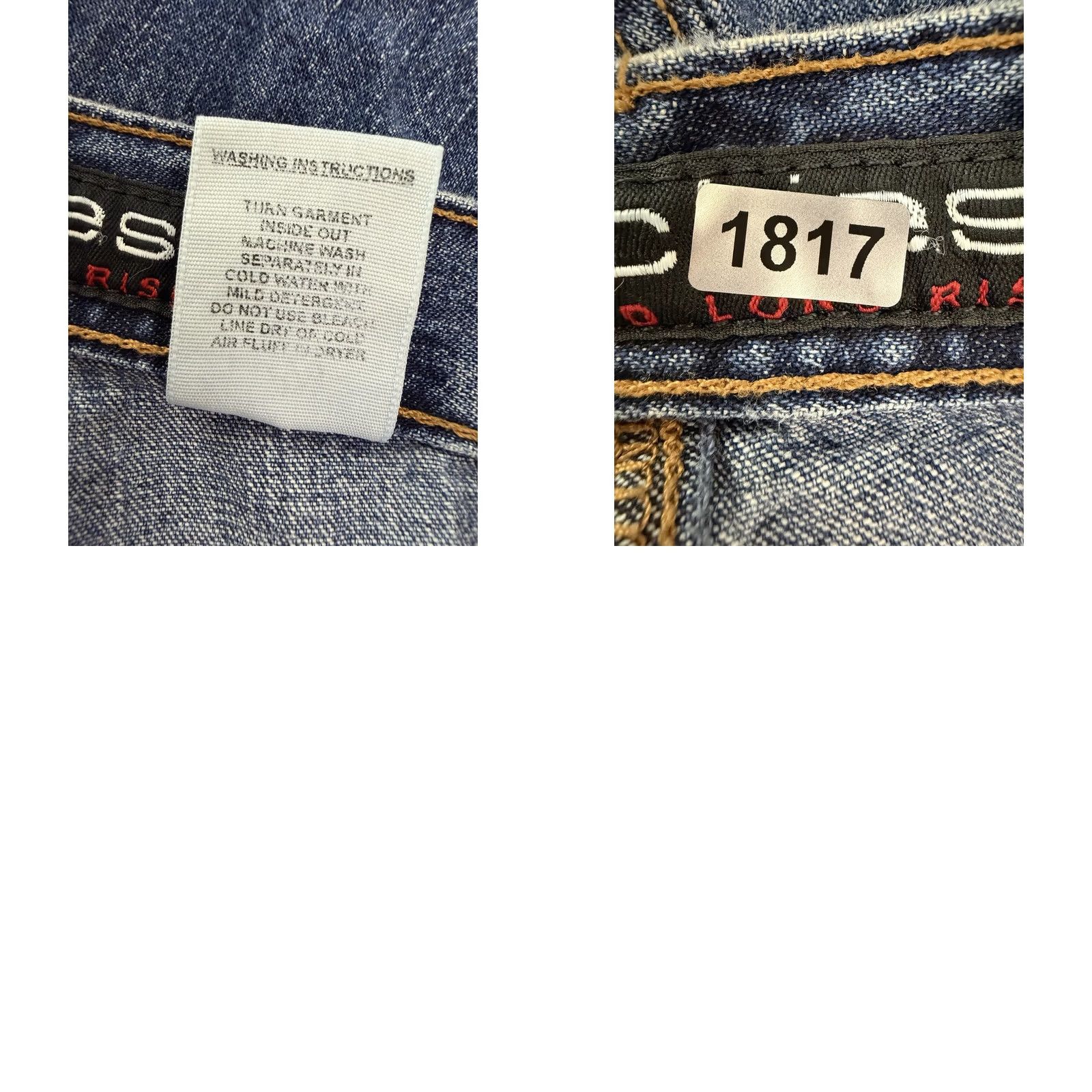 Vintage VINTAGE Rockies Jeans Womens 31x29 ACTUAL Relaxed High Rise 90s Cowboy Western Denim Jeans Women Size 24" / US 00 / IT 34 - 10 Thumbnail