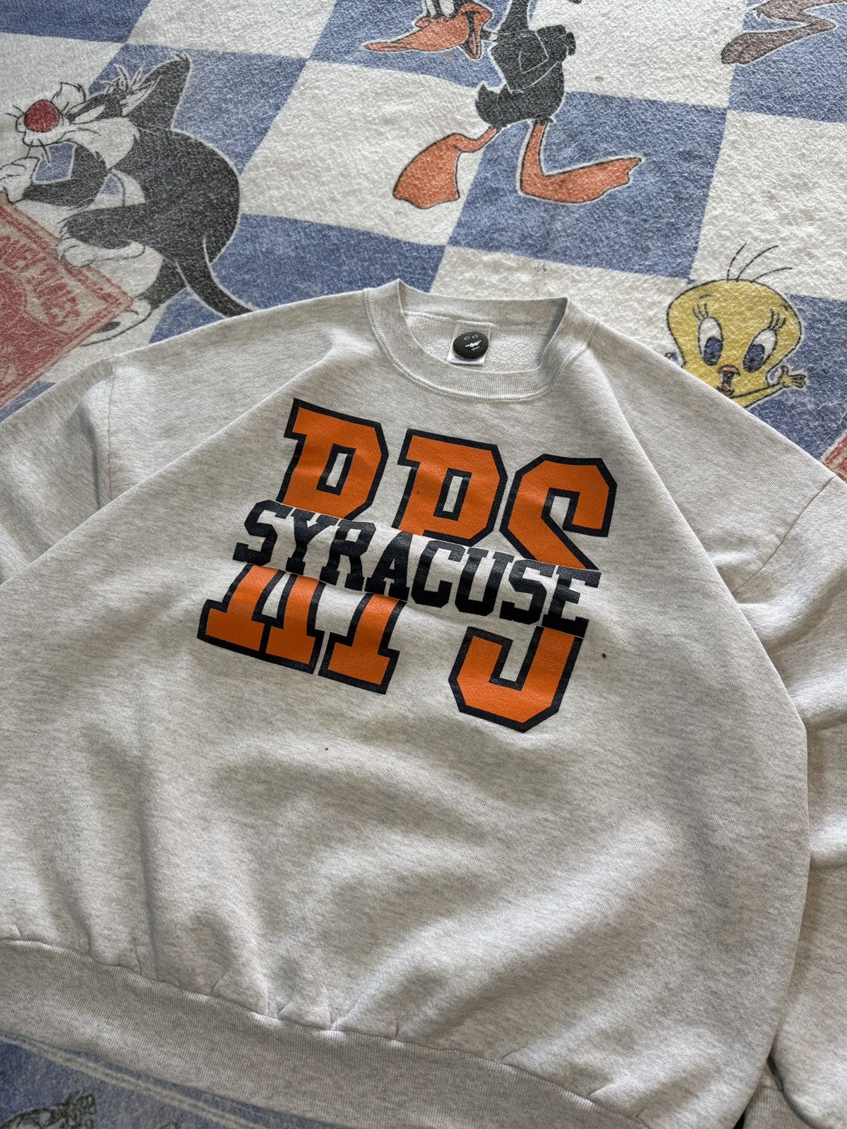 Vintage Vintage Syracuse crewneck sweatshirt Size US XXL / EU 58 / 5 - 3 Thumbnail