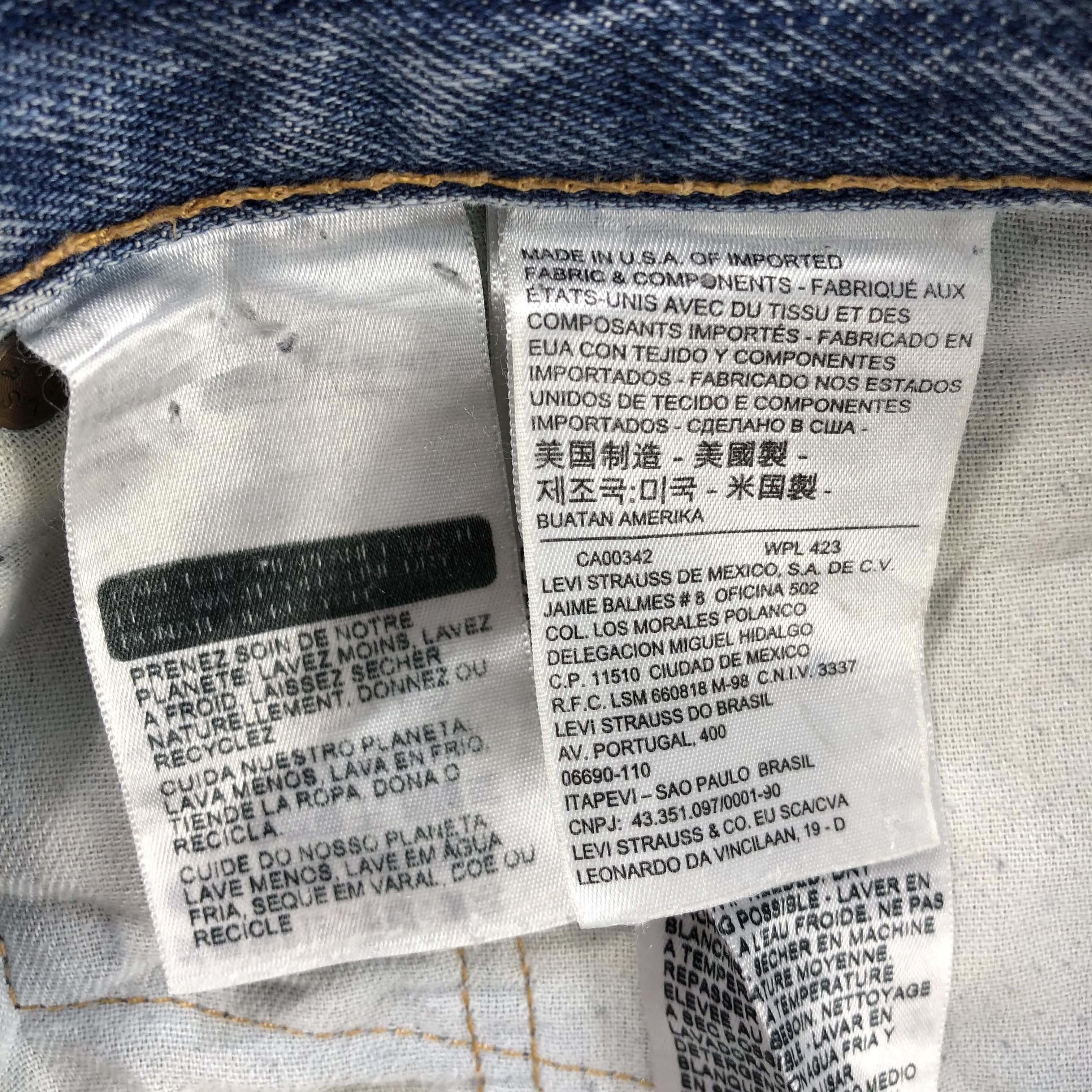 Levi's × Vintage Vintage Blue Wash Levis 505 Jeans-JM2303 Size US 39 - 16 Thumbnail