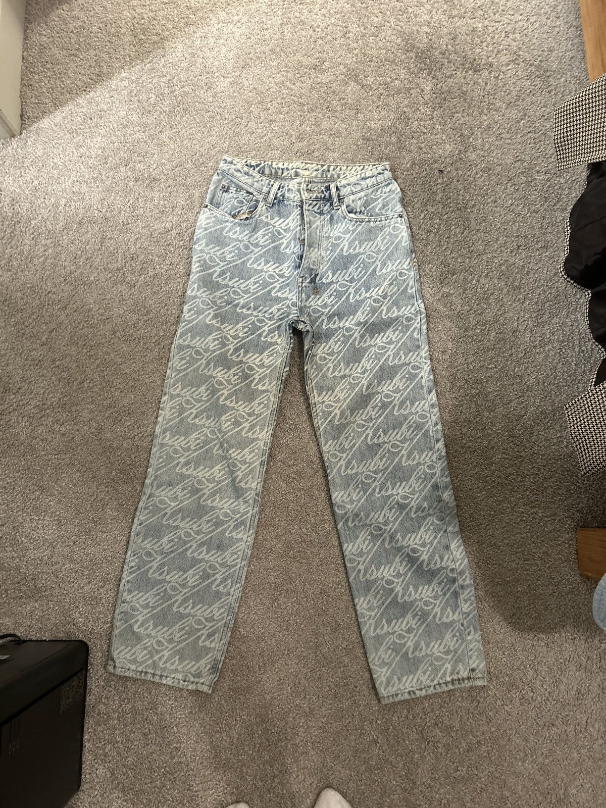 Ksubi Ksubi cursive jeans Size US 27 - 1 Thumbnail
