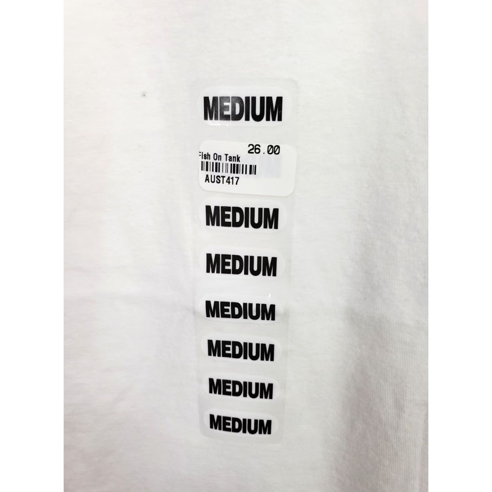 Vintage Comfort Wash Tank Top White Beach Fishing Sleeveless Men Women M Cotton Jersey Round Neck Easy Care Adult Regular Size M / US 6-8 / IT 42-44 - 3 Thumbnail