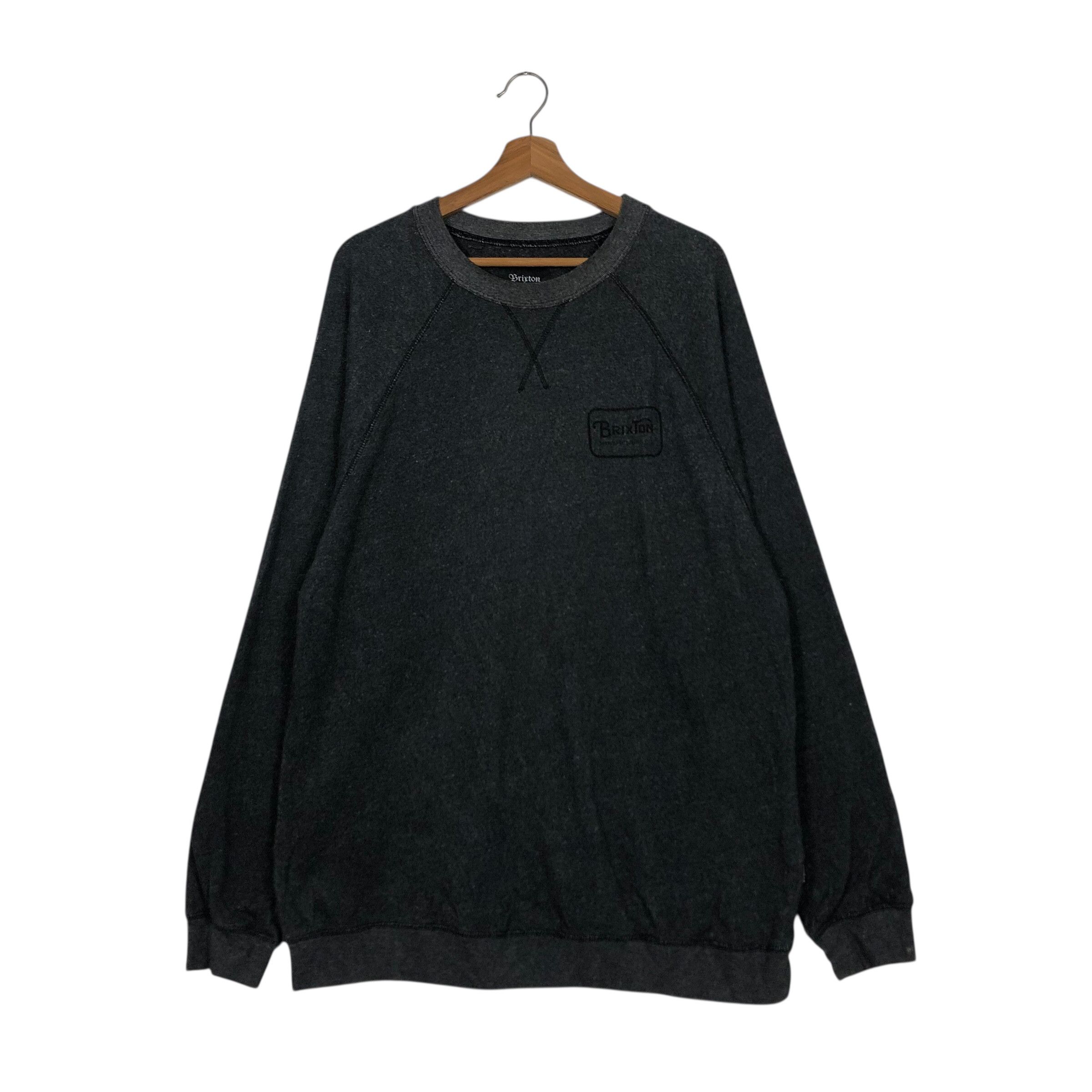 Japanese Brand 📌Vintage Sweatshirt Brixton Box Logo Issey Miyake Size US XL / EU 56 / 4 - 2 Thumbnail