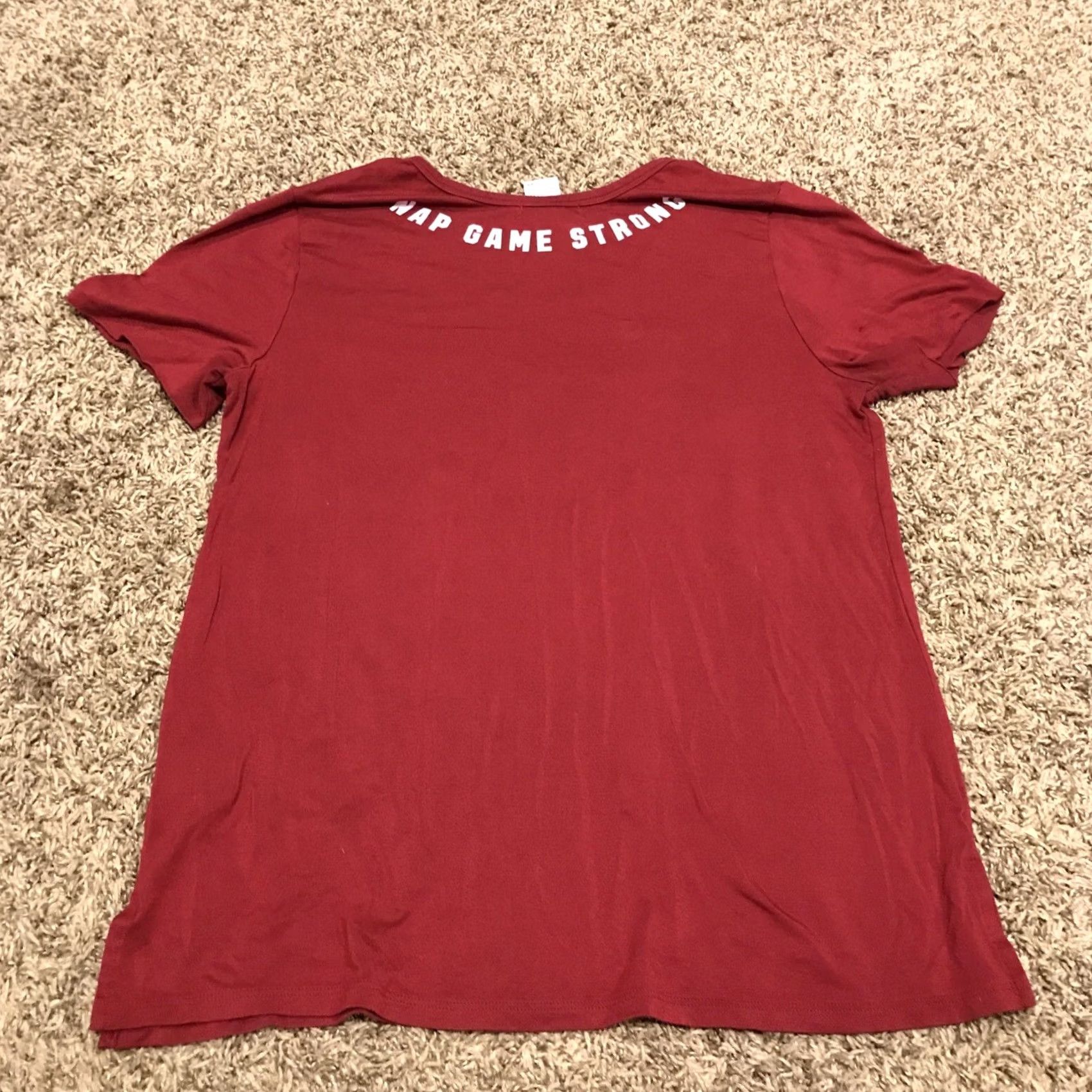 Pinko Victoria Secret PINK Sleep Top Womans XS Red Modal Blend B4 Size XS / US 0-2 / IT 36-38 - 3 Thumbnail