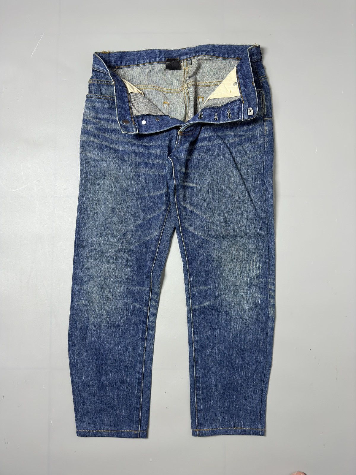 Dior × Hedi Slimane Dior — Hedi Slimane — Clawmark Denim / Altered & Resized Size US 33 - 3 Thumbnail