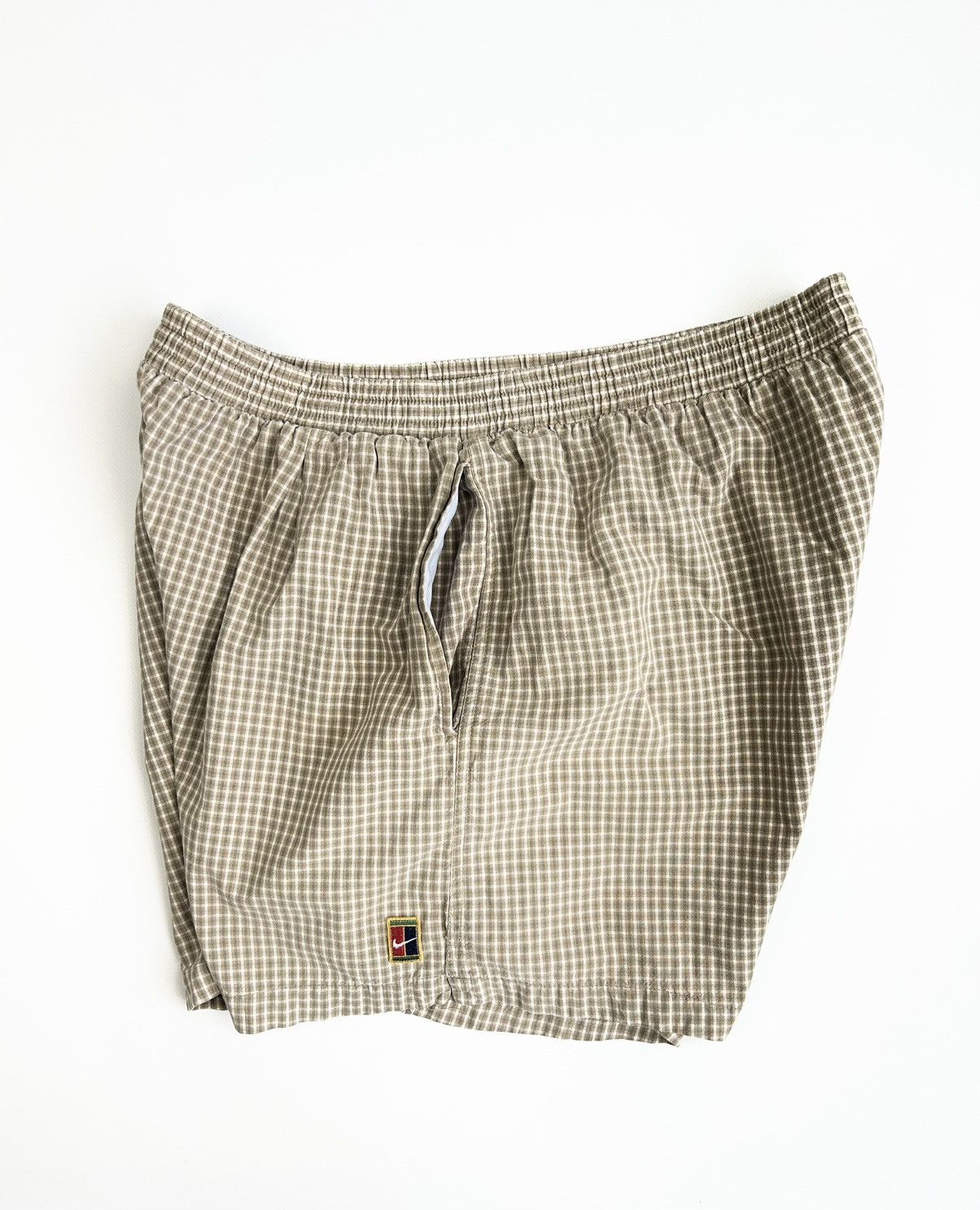 Nike × Vintage Vintage 90s Nike Court Plaid Shorts Size US 36 / EU 52 - 5 Thumbnail
