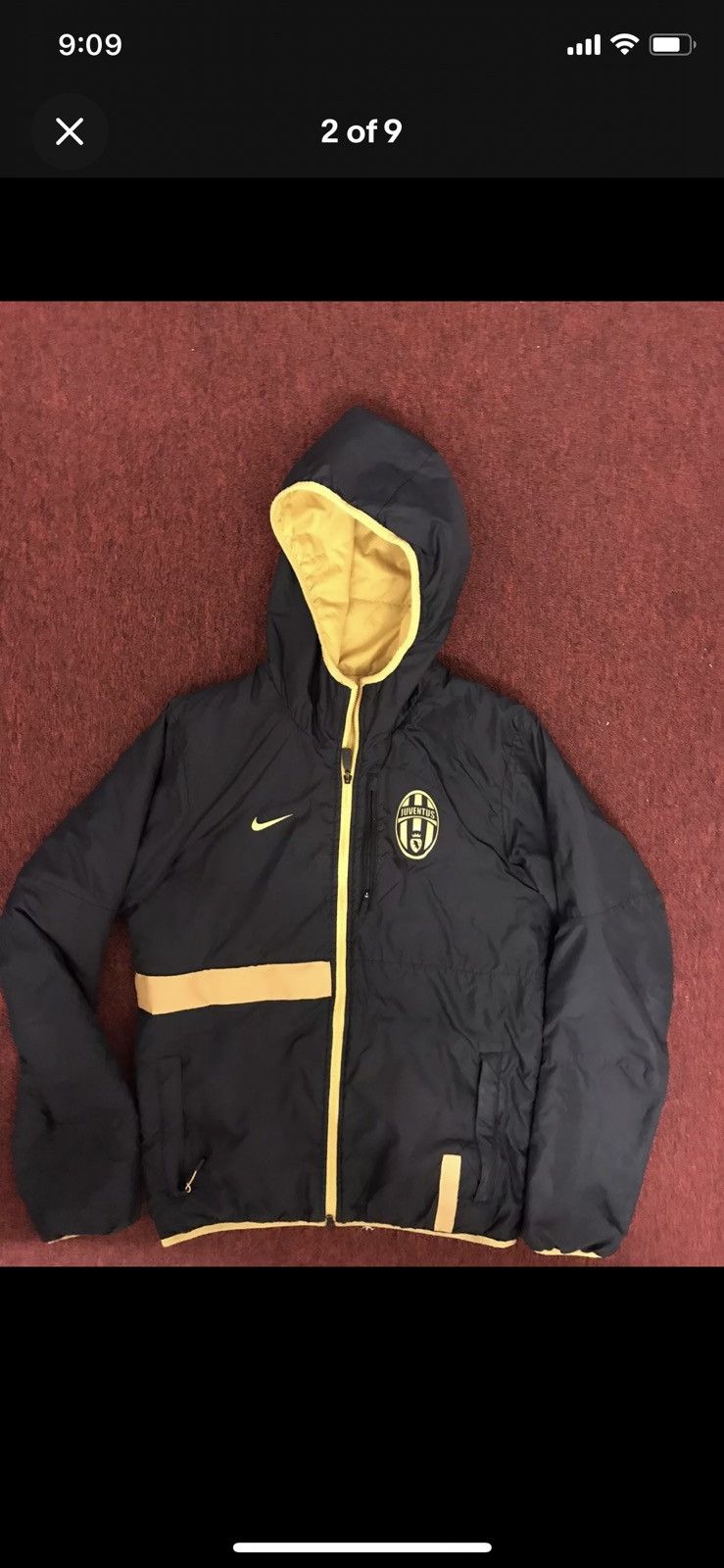 Nike × Vintage Nike Juventus 2006-07 Football reversible Jacket Size US S / EU 44-46 / 1 - 2 Thumbnail