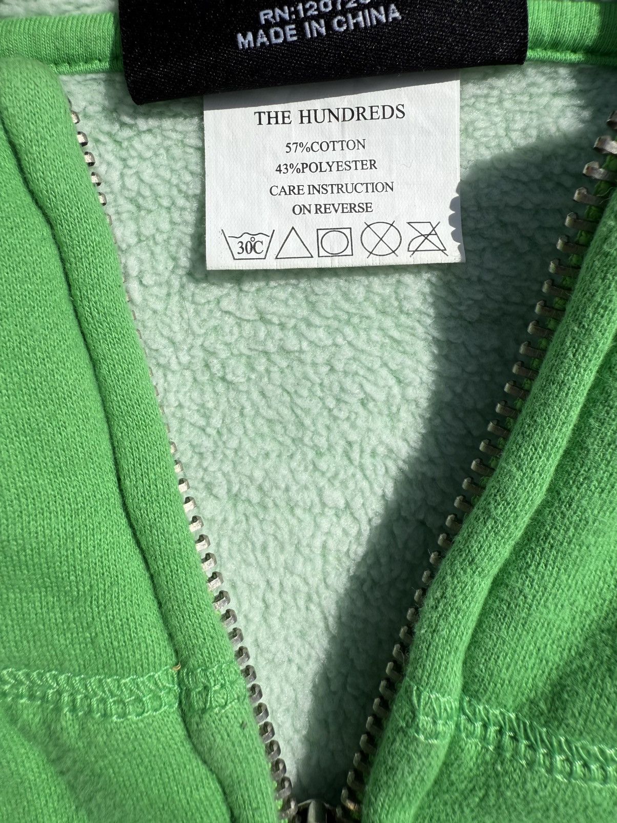 The Hundreds The Hundreds green zip up Size US L / EU 52-54 / 3 - 5 Thumbnail