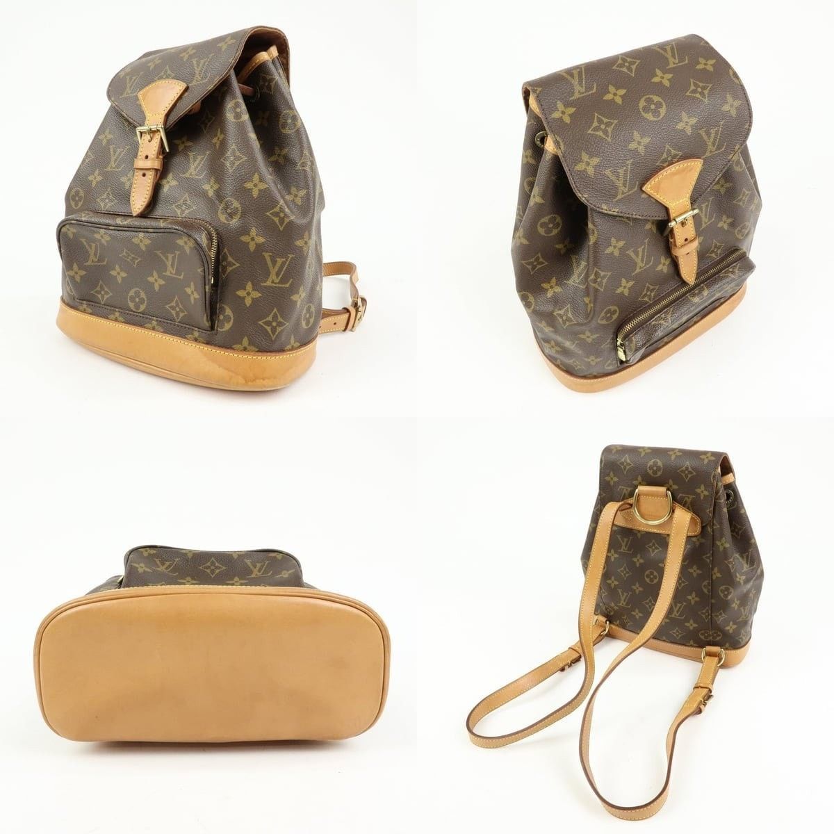 Louis Vuitton Louis Vuitton Monogram Montsouris MM Backpack Size ONE SIZE - 3 Thumbnail