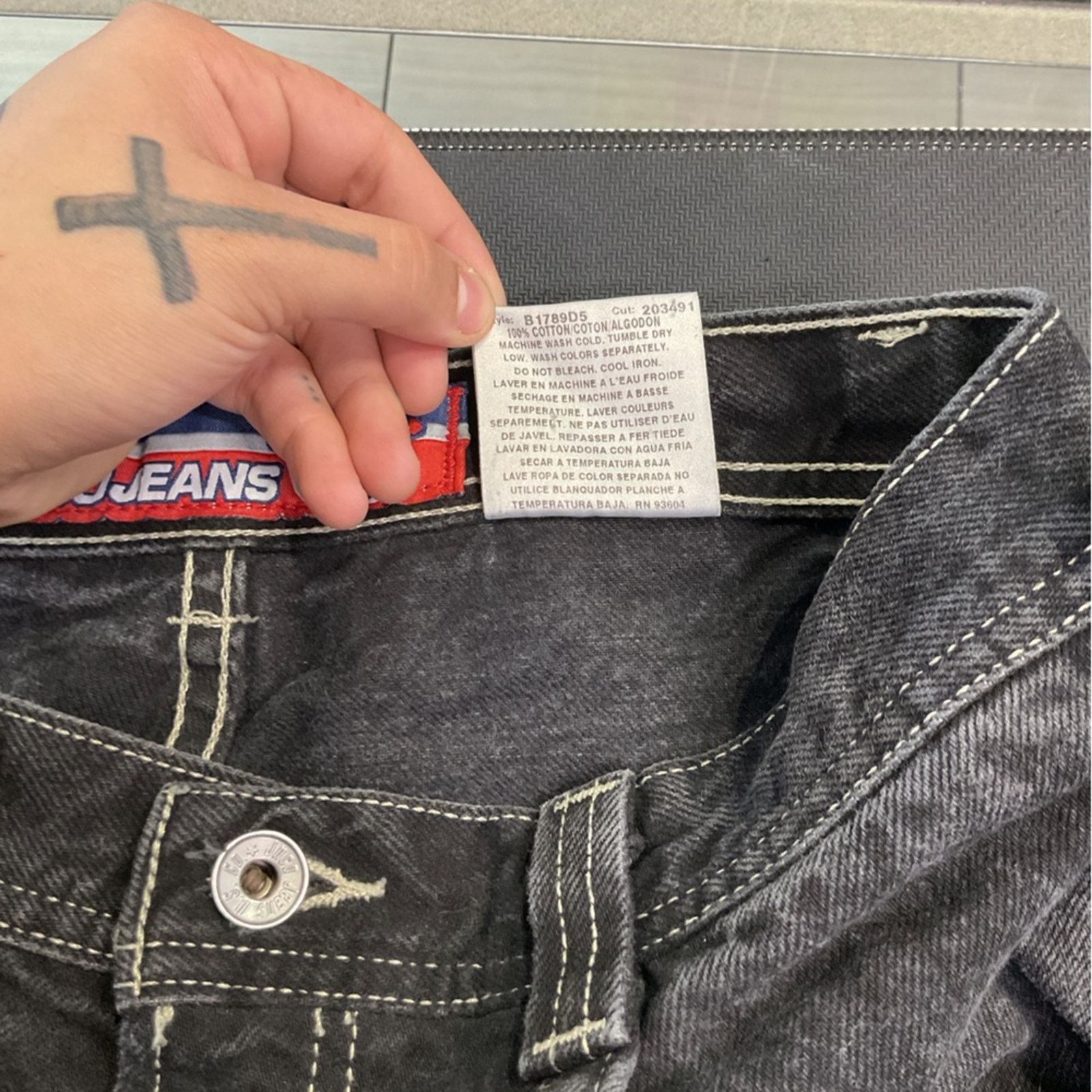JNCO JNCO Dragon Embroidered Double pocket Denim jeans Size US 28 / EU 44 - 5 Thumbnail