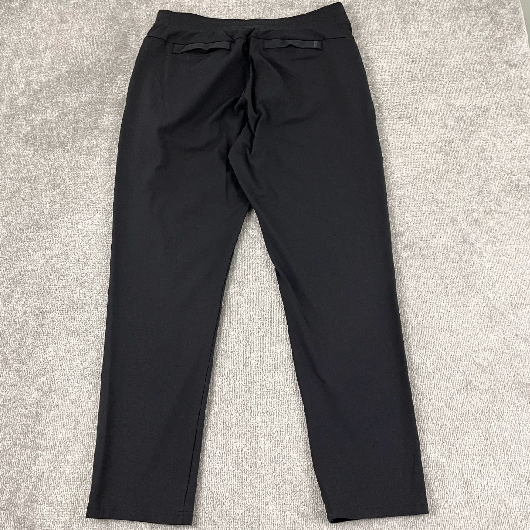 Vintage PUBLIC REC Pants Mens 34 x 30 Black Performance Stretch Travel Athleisure Office Chino Straight 5-Pocket Logo Zipper Athletic Modern Outdoor Mens Size US 34 / EU 50 - 3 Thumbnail