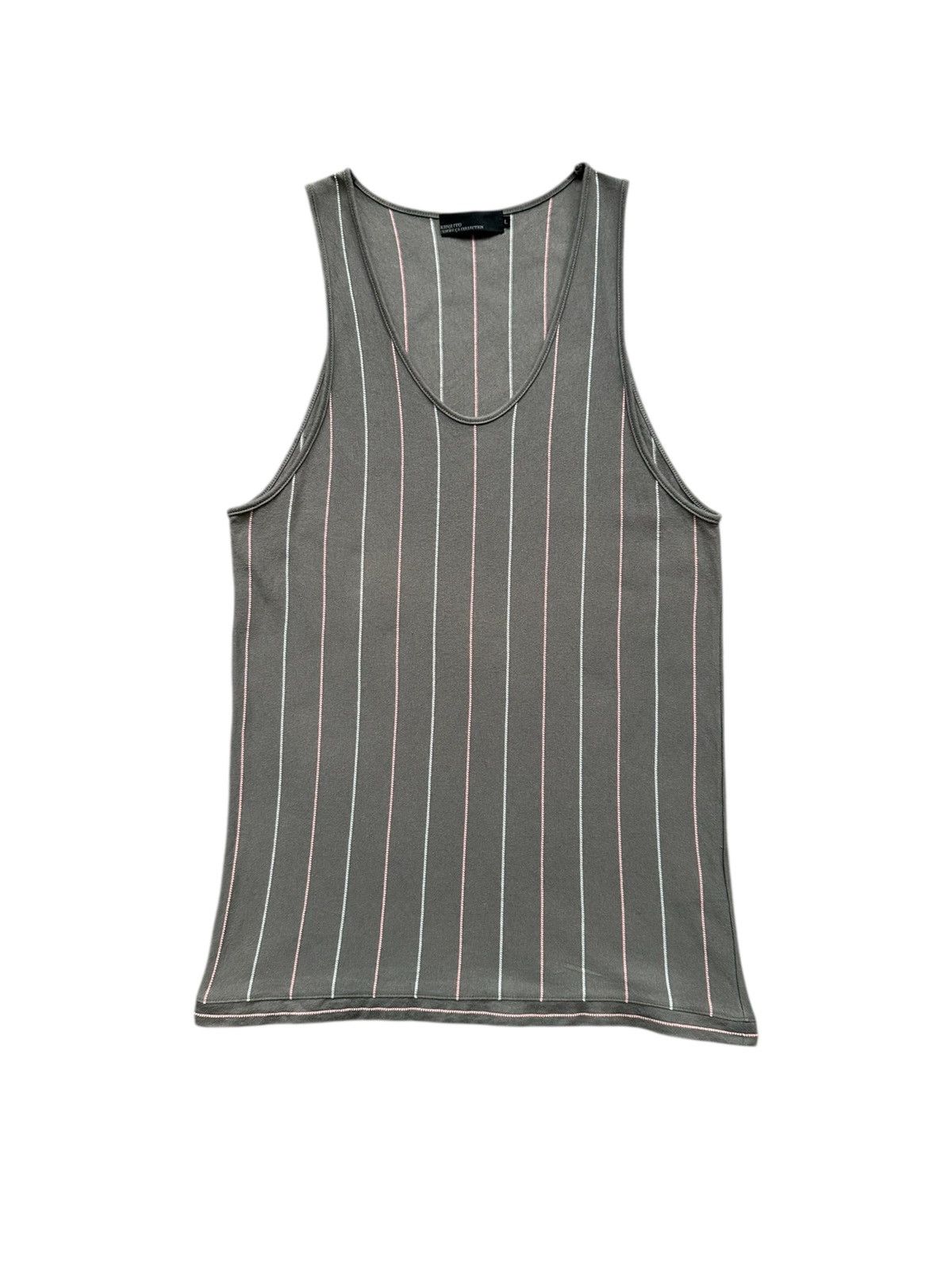 Japanese Brand 00’s Comme Ca Collection by Kenji Ito tank striped Size US M / EU 48-50 / 2 - 1 Thumbnail