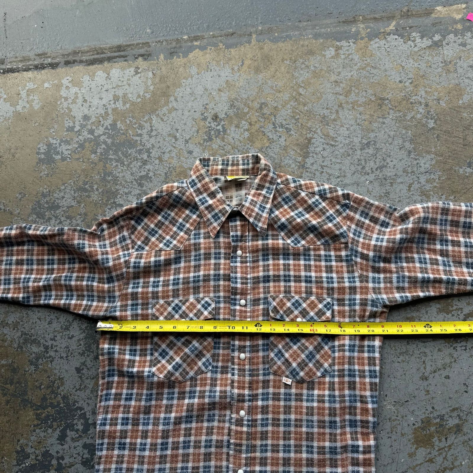 Vintage Vintage Key Kountry Koordinates Plaid Pearl Snap Button Up Size US M / EU 48-50 / 2 - 5 Thumbnail