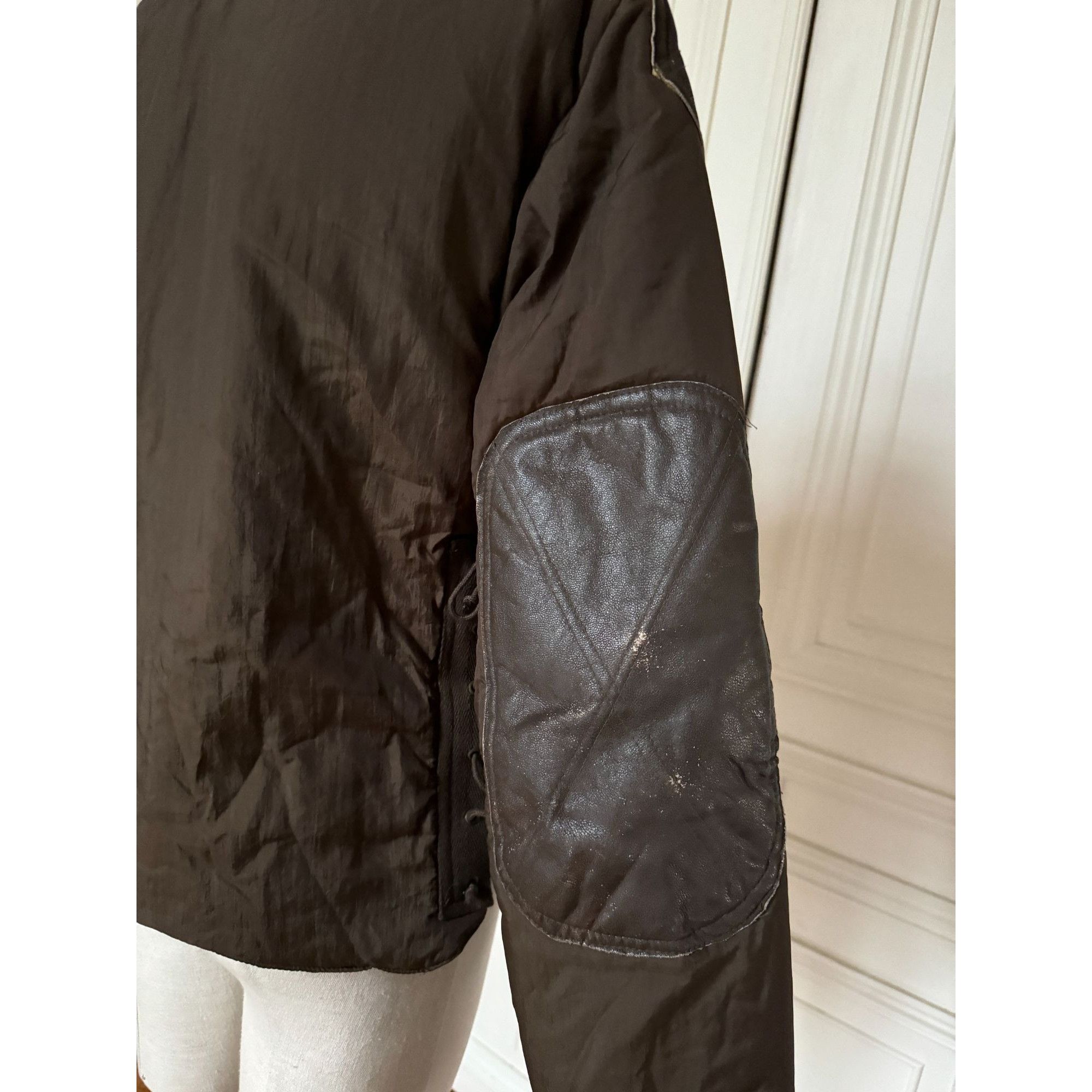 Jean Paul Gaultier 1990s Brown Bomber / Corset Jacket Size US M / EU 48-50 / 2 - 7 Thumbnail