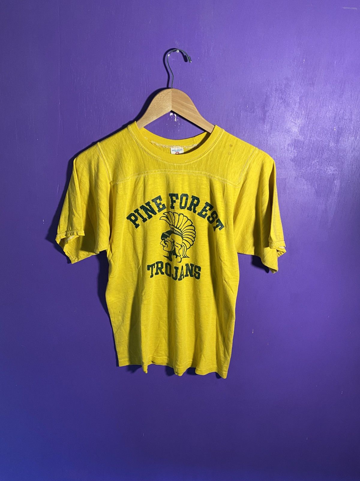 Other Vintage 70s Pine Forest trojans jersey shirt Size US S / EU 44-46 / 1 - 1 Thumbnail