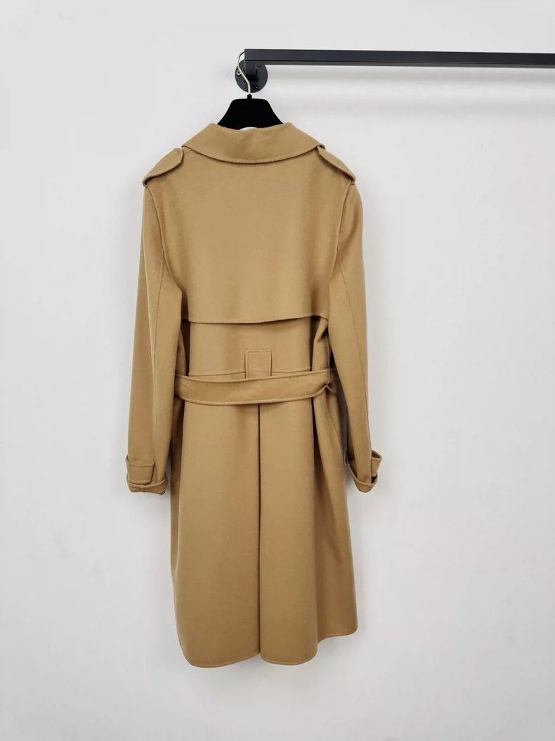 Max Mara Max Mara Camel wool cashmere overcoat Size L / US 10 / IT 46 - 6 Thumbnail