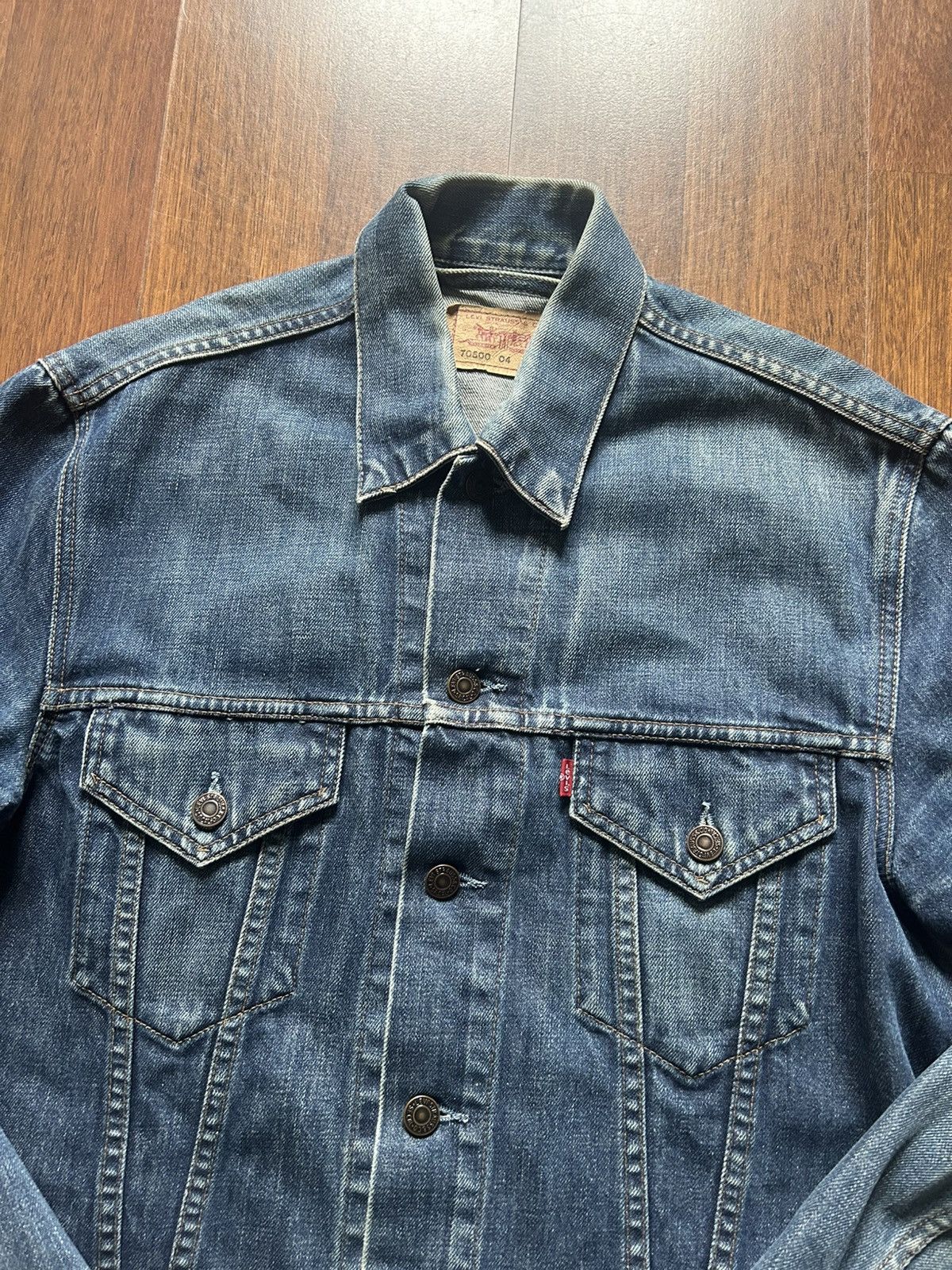 Levi's Vintage Levis 90s Faded Denim Jacket Streetwear Y2K Men’s Size US L / EU 52-54 / 3 - 5 Thumbnail