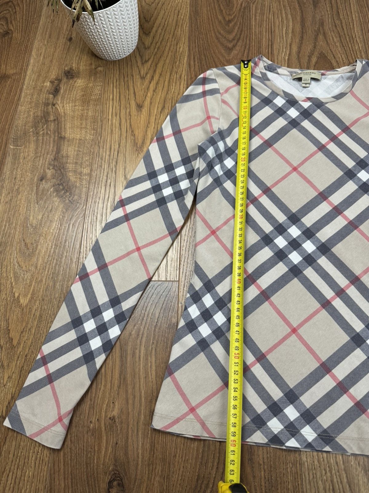 Burberry Monogram longsleeve Burberry y2k original luxury pretty item Size S / US 4 / IT 40 - 5 Thumbnail