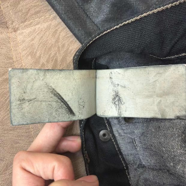 Rick Owens Drkshdw O&M Rick Owens ss14 vicious black mineral waxed detroit cut Size US 29 - 8 Thumbnail