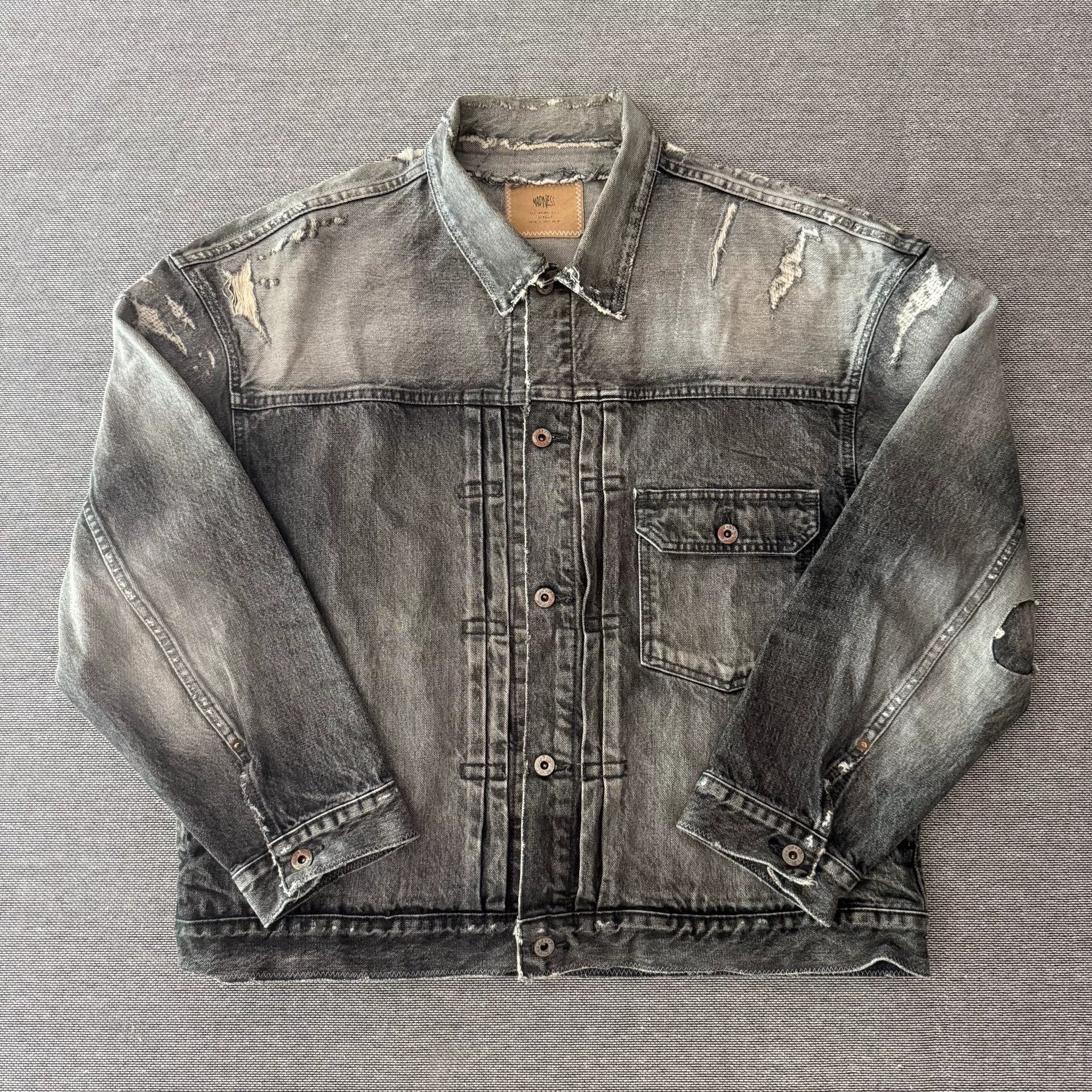 Madness Madness 23AW Japan Denim Jacket Size US L / EU 52-54 / 3 - 1 Thumbnail