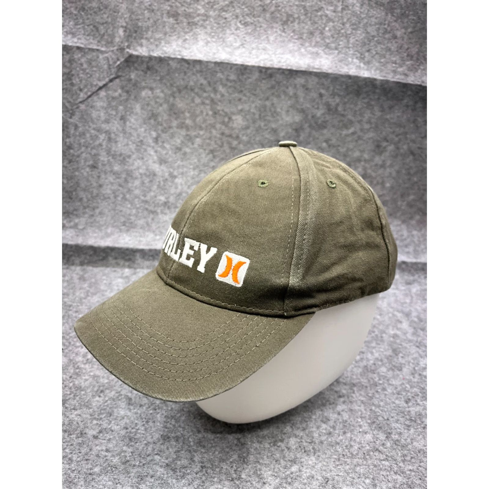 Hurley Hurley Hat Cap Snap Back Adult One Size Green Cotton Blend Skate Beach Twill Size ONE SIZE - 4 Thumbnail