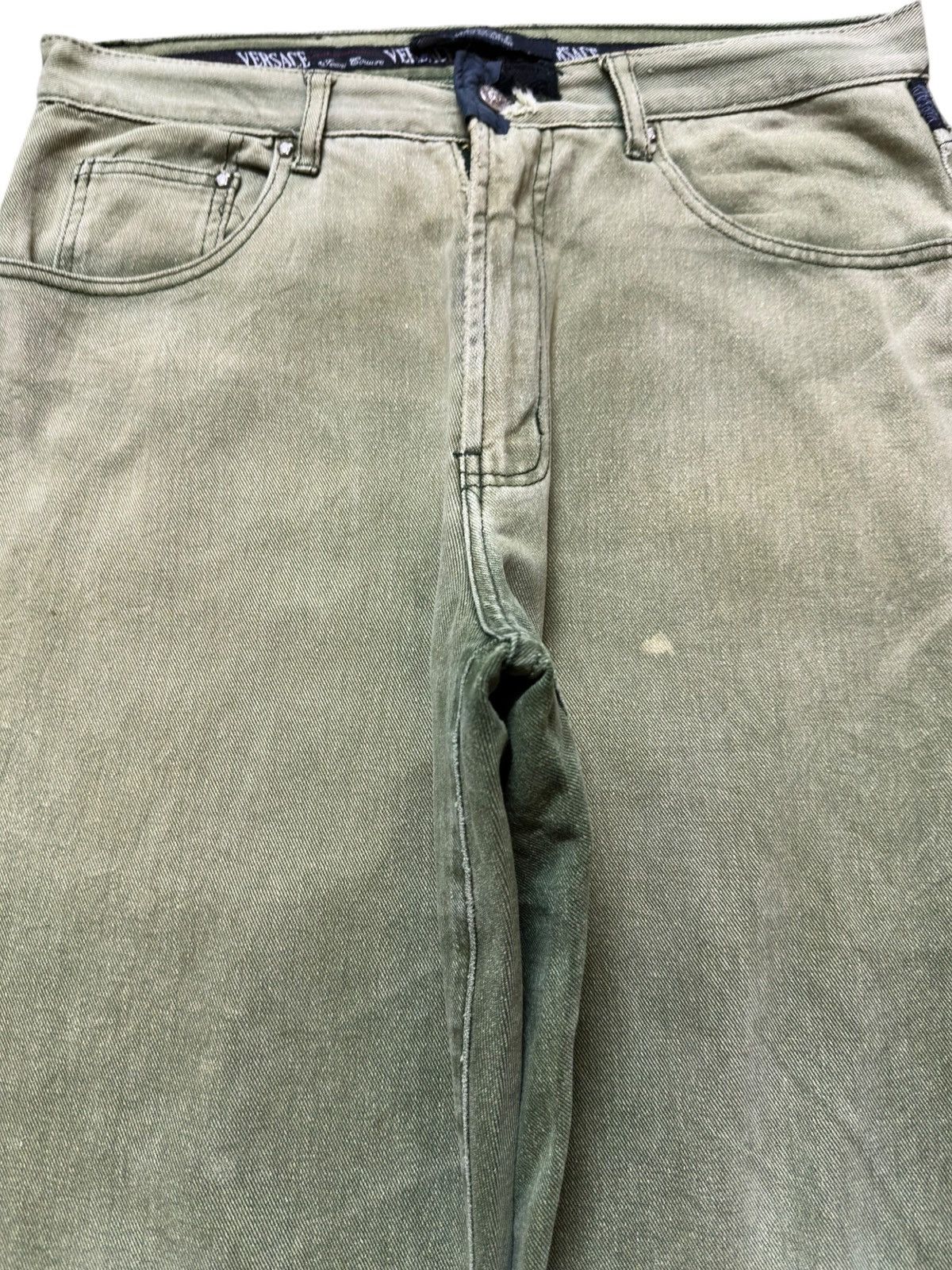 Versace Jeans Couture Vintage Versace Jeans courture 3 Quarter Denjm Size US 33 - 2 Thumbnail