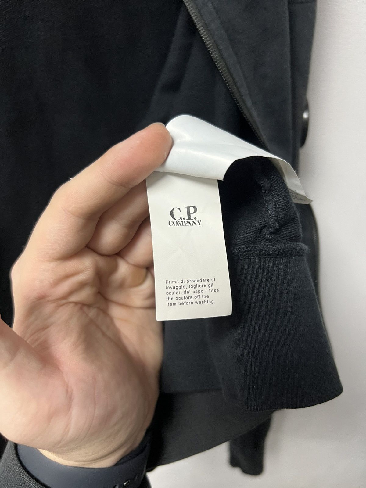C.P. Company Cp Company zip hoodie black vintage Size US S / EU 44-46 / 1 - 10 Thumbnail