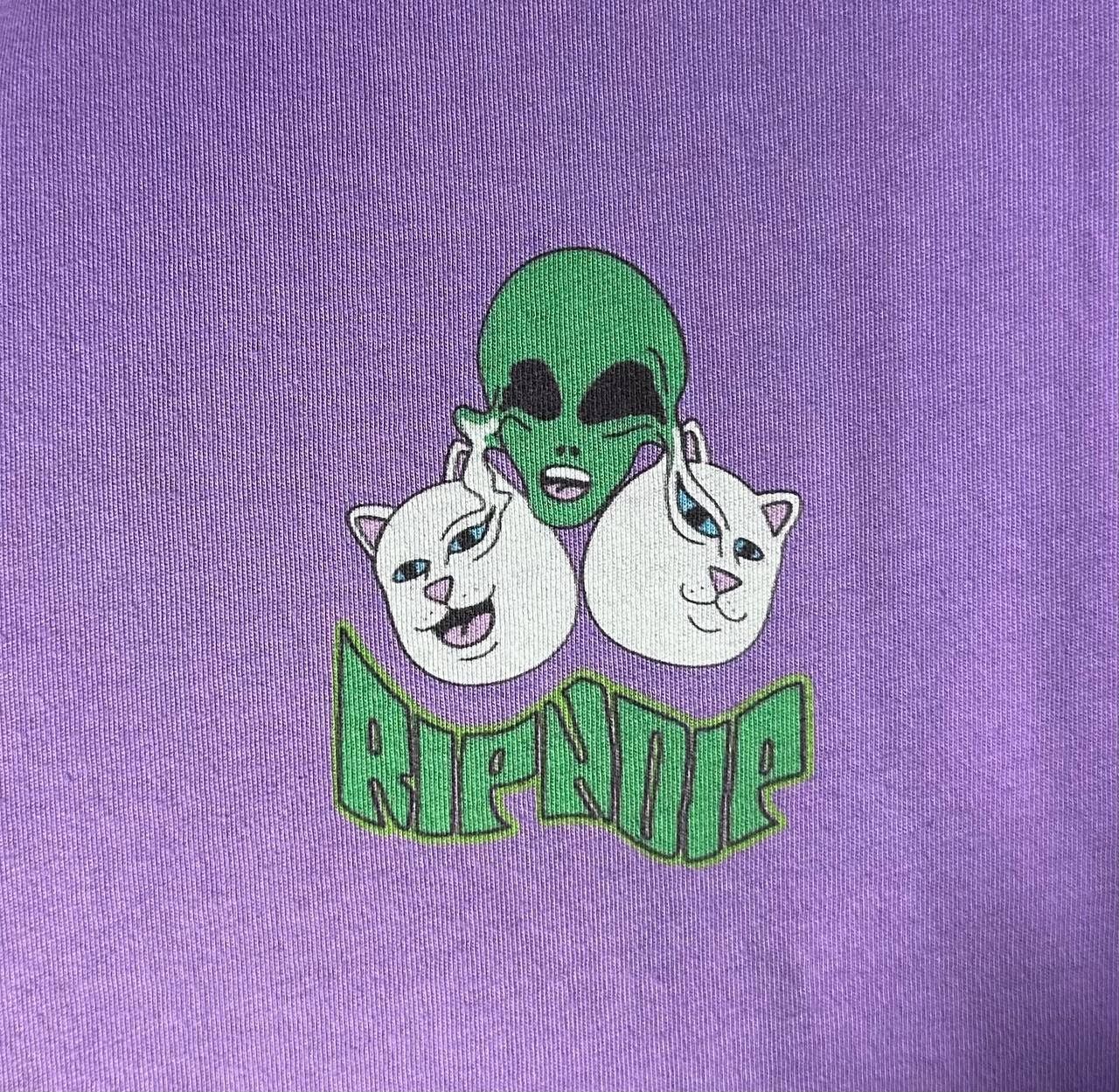 RIPNDIP RIPNDIP Firewire alien Tee Light Purple t shirt cool Size US L / EU 52-54 / 3 - 3 Thumbnail