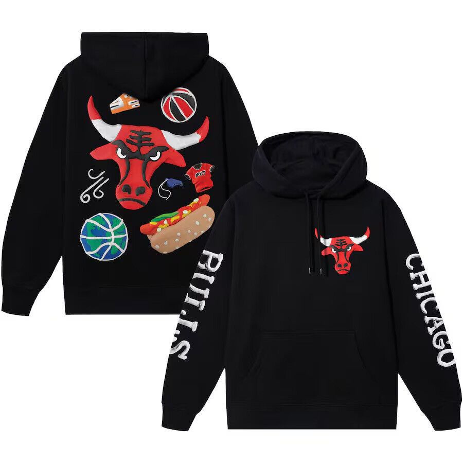 Market × NBA CHINATOWN MARKET CHICAGO BULLS HOODIE Size US M / EU 48-50 / 2 - 1 Thumbnail