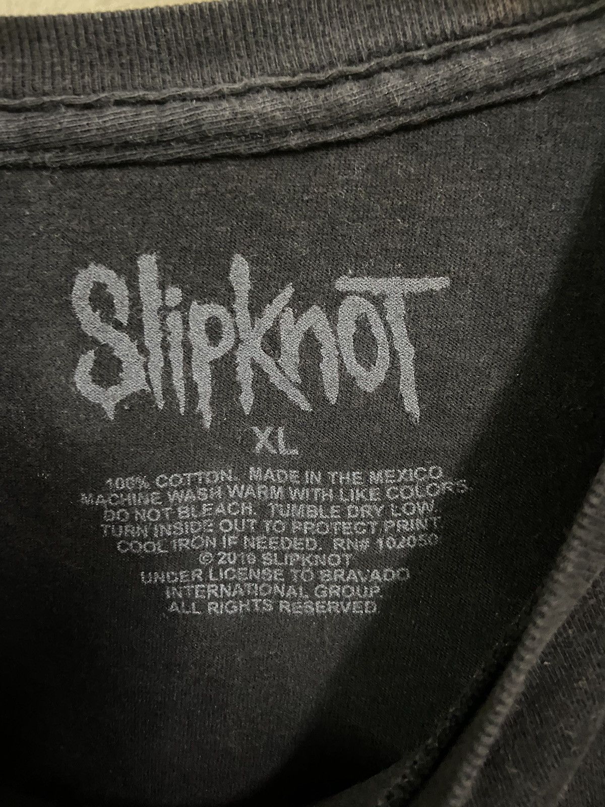Band Tees × Slipknot 💀Vintage Y2K Slipknot Rock Band T-Shirt Rare Retro Size US XL / EU 56 / 4 - 4 Thumbnail