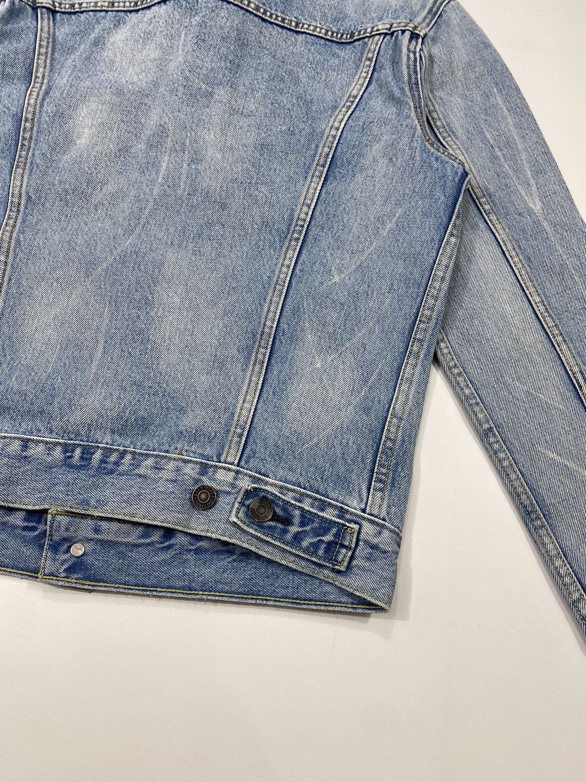Levi's 🔥LASTDROP🔥 Levis Light Blue Washed Denim Trucker Jacket Size US S / EU 44-46 / 1 - 14 Thumbnail