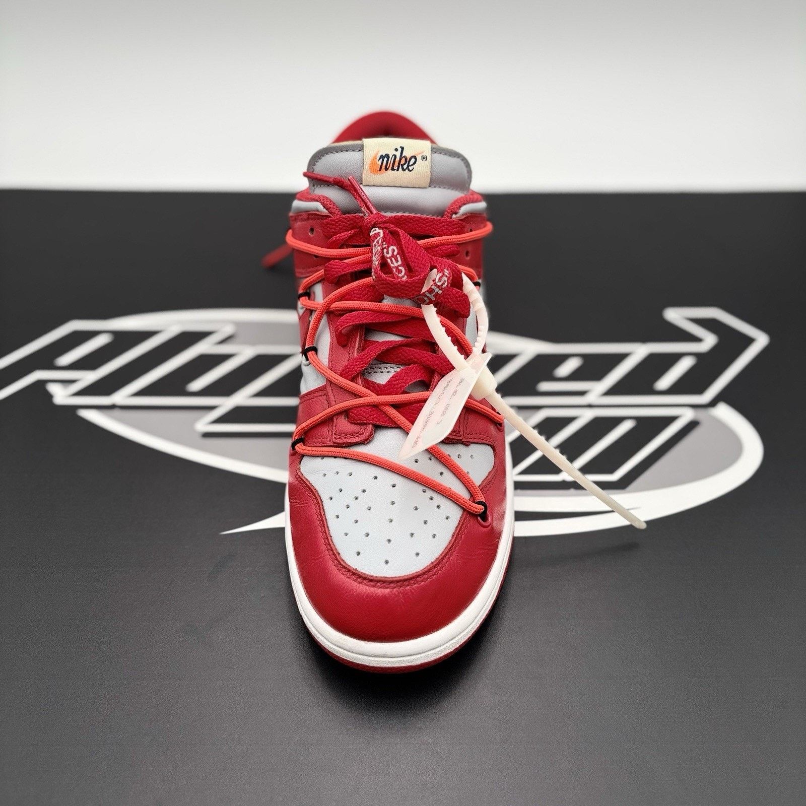 Nike × Off-White Nike Dunk Low x OFF-WHITE 2019 ' University Red ' | CLEAN! Size US 9.5 / EU 42-43 - 15 Thumbnail