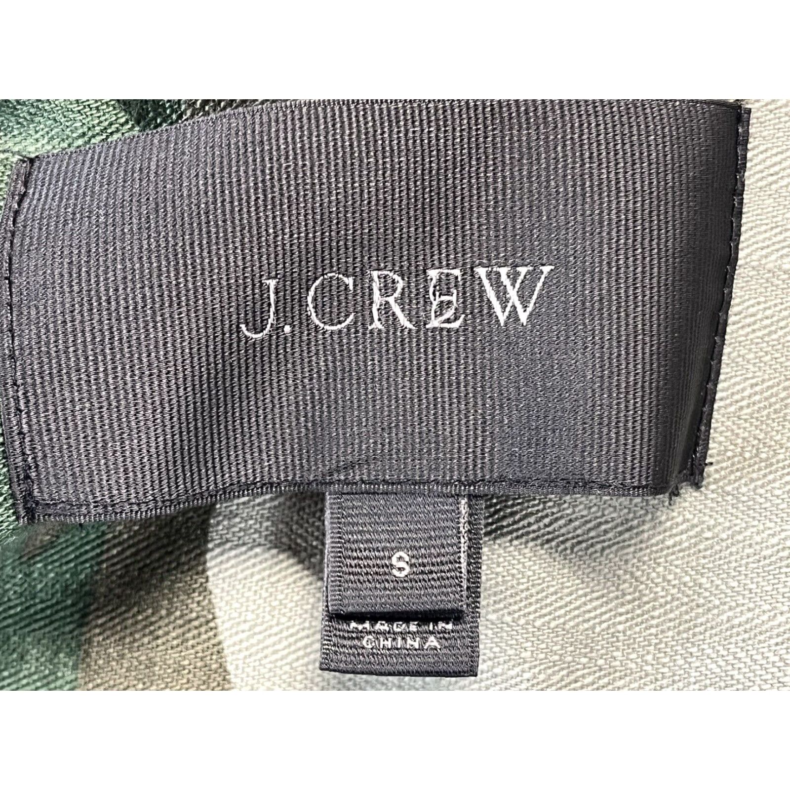 J.Crew J. Crew Camouflage Camo Canvas Jacket Small Unisex Size S / US 4 / IT 40 - 6 Thumbnail