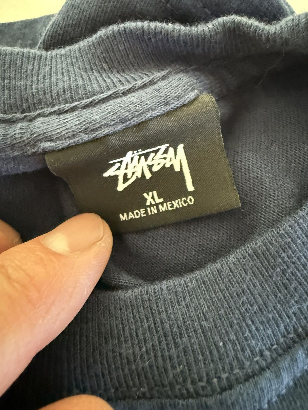 Stussy Stussy skyline t shirt Navy XL Size US XL / EU 56 / 4 - 3 Thumbnail