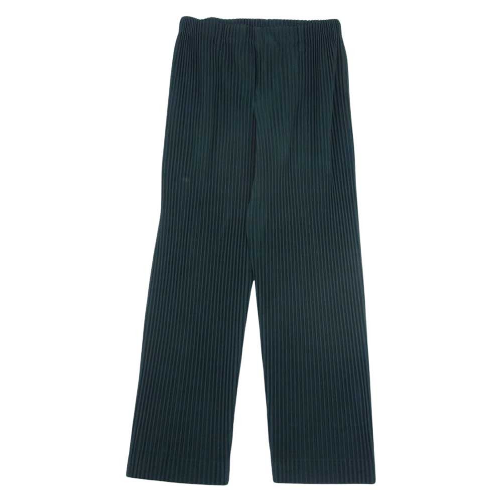 Homme Plisse Issey Miyake HP33JF184 Color Pleats Pants Dark Green