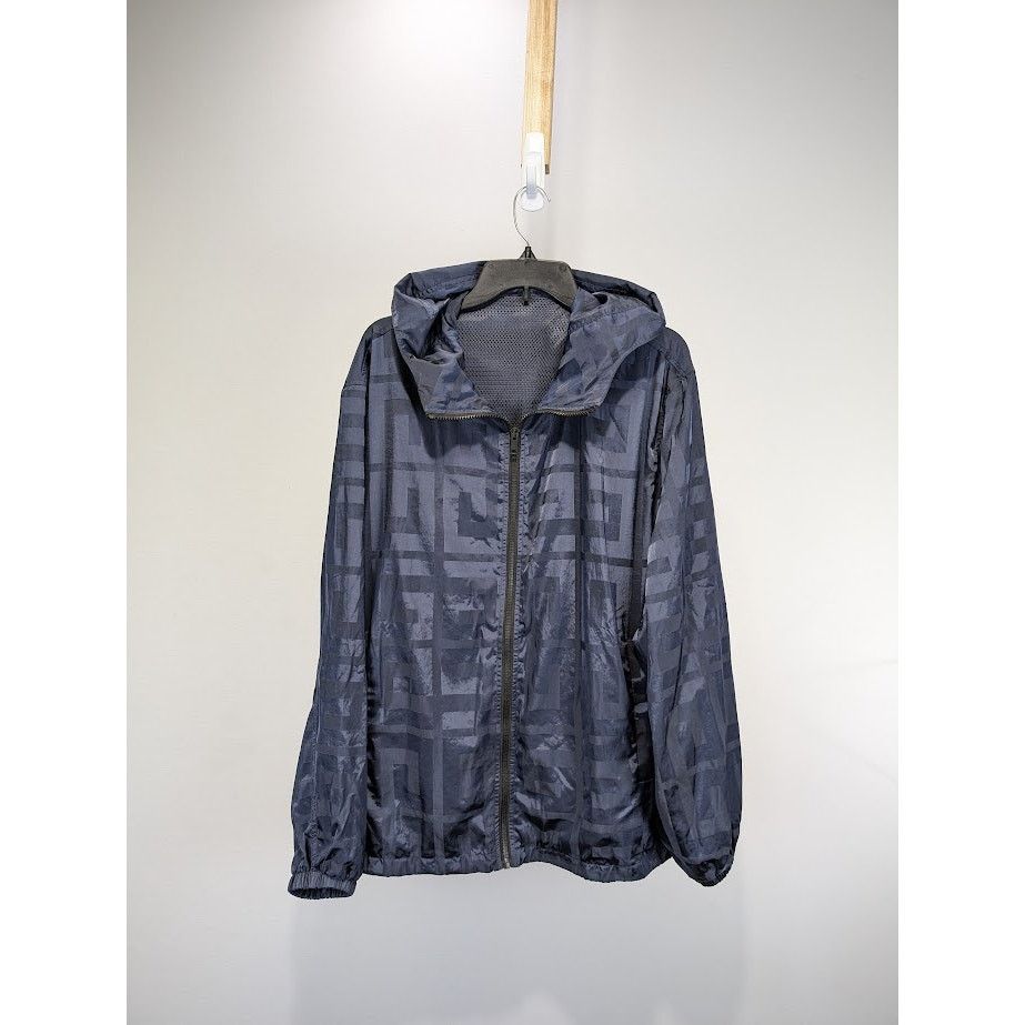 Givenchy o1rshd1 Windbreaker Jacket in Navy Size US M / EU 48-50 / 2 - 1 Thumbnail