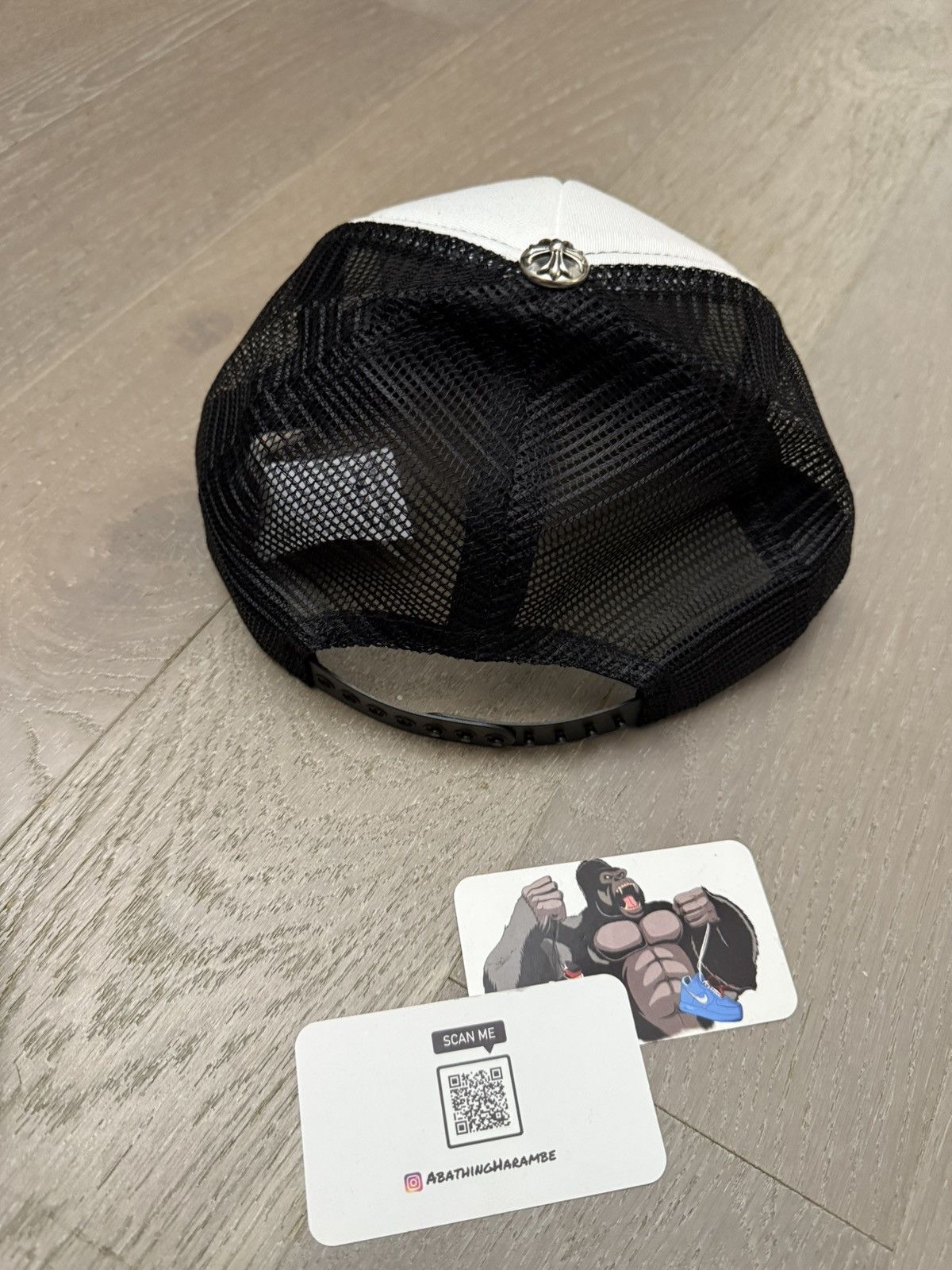 Chrome Hearts Chrome Hearts CH Hollywood Trucker Hat white KIDS Size ONE SIZE - 3 Thumbnail