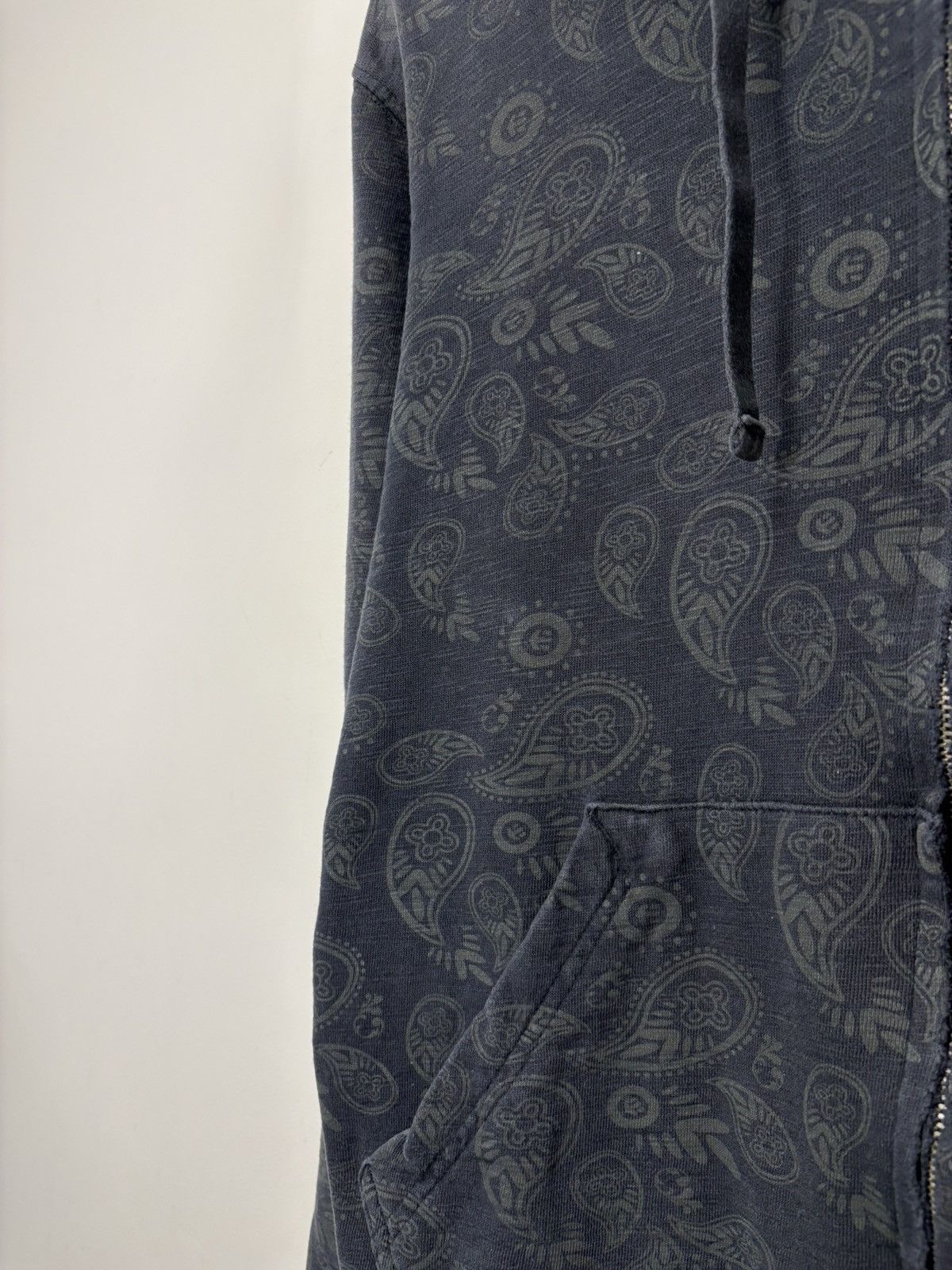 Etnies Vintage Etnies Y2K Paisley Print Skateboard Zip Up Hoodie Size US M / EU 48-50 / 2 - 8 Thumbnail