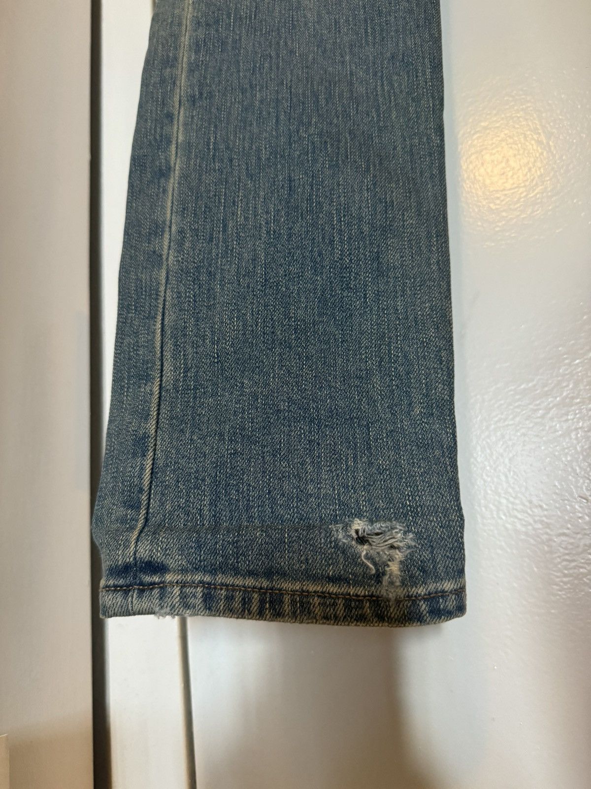 Saint Laurent Paris Saint Laurent Paris Crash Destroyed Jeans 30 Hedi Slimane Size US 30 / EU 46 - 6 Thumbnail