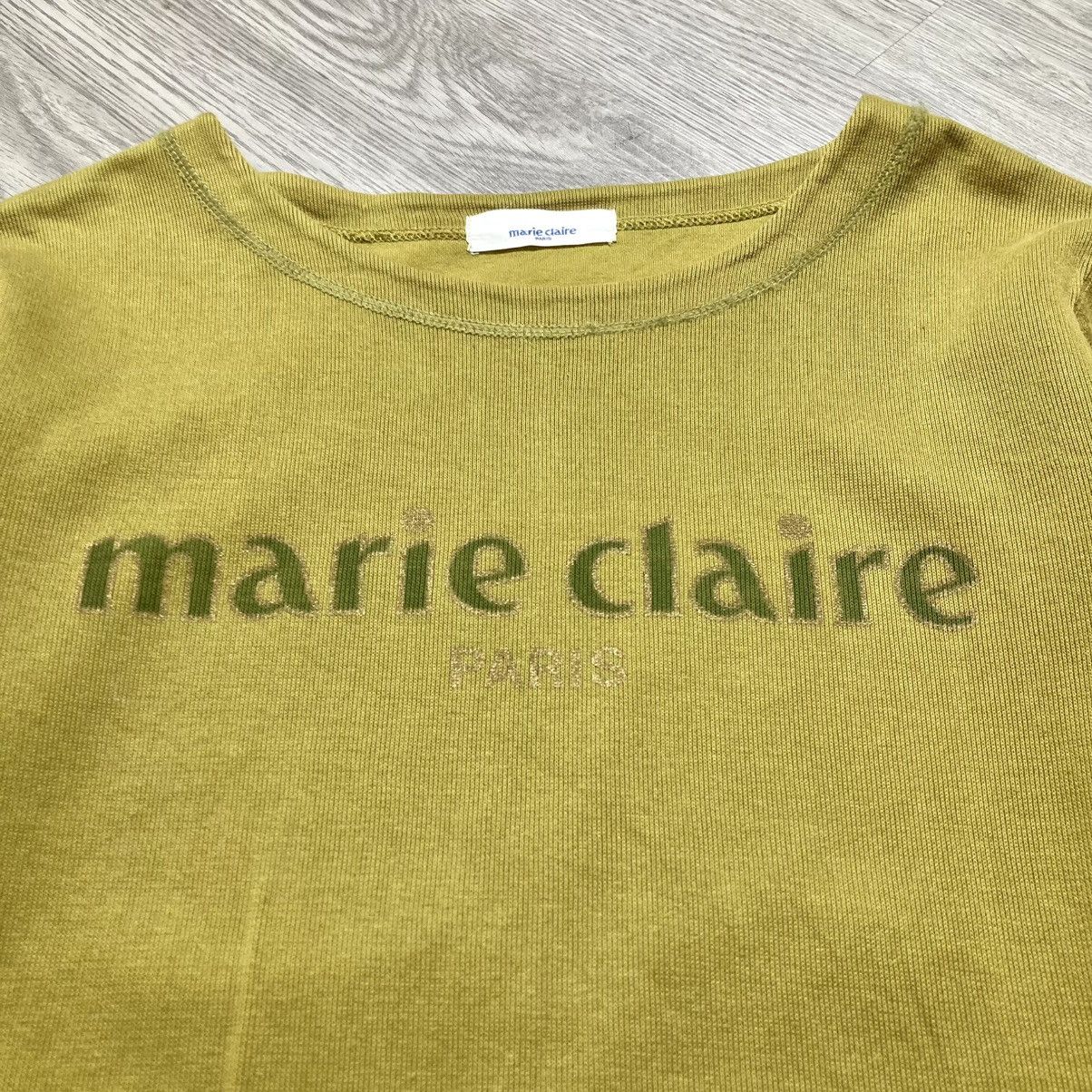 Japanese Brand 1990s Vintage Marie Claire Paris Logo Font Crewneck Luxury Size US M / EU 48-50 / 2 - 5 Thumbnail