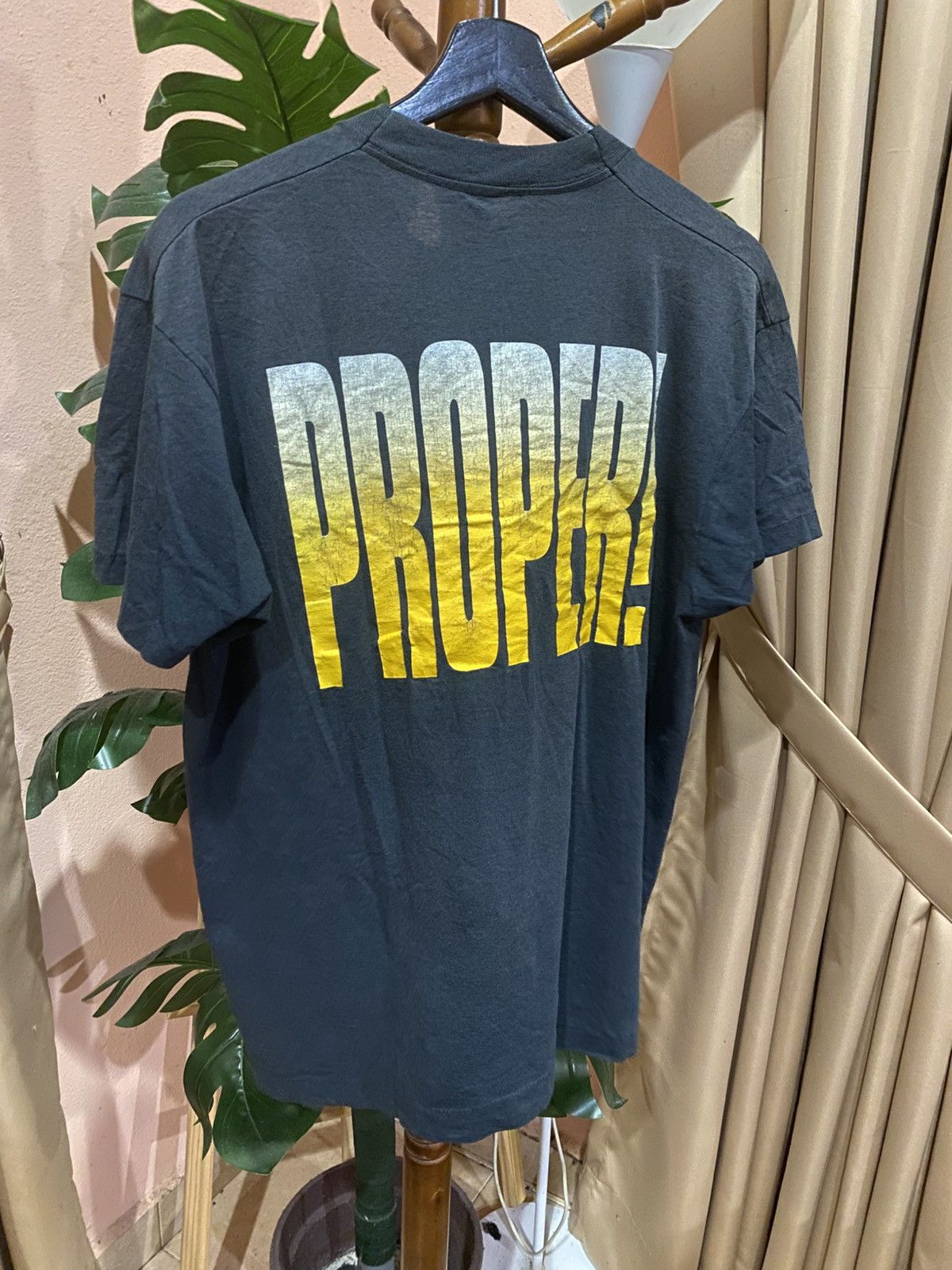 Rap Tees Vintage MC Hammer Proper! Graphic Tour T-Shirt 1990s Hip-Hop Size US M / EU 48-50 / 2 - 9 Thumbnail