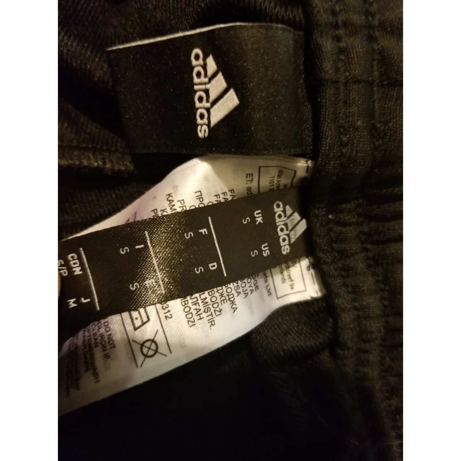 Adidas adidas Pants Mens S Small Black Athletic Gym Workout Jogger Size US 29 - 5 Thumbnail