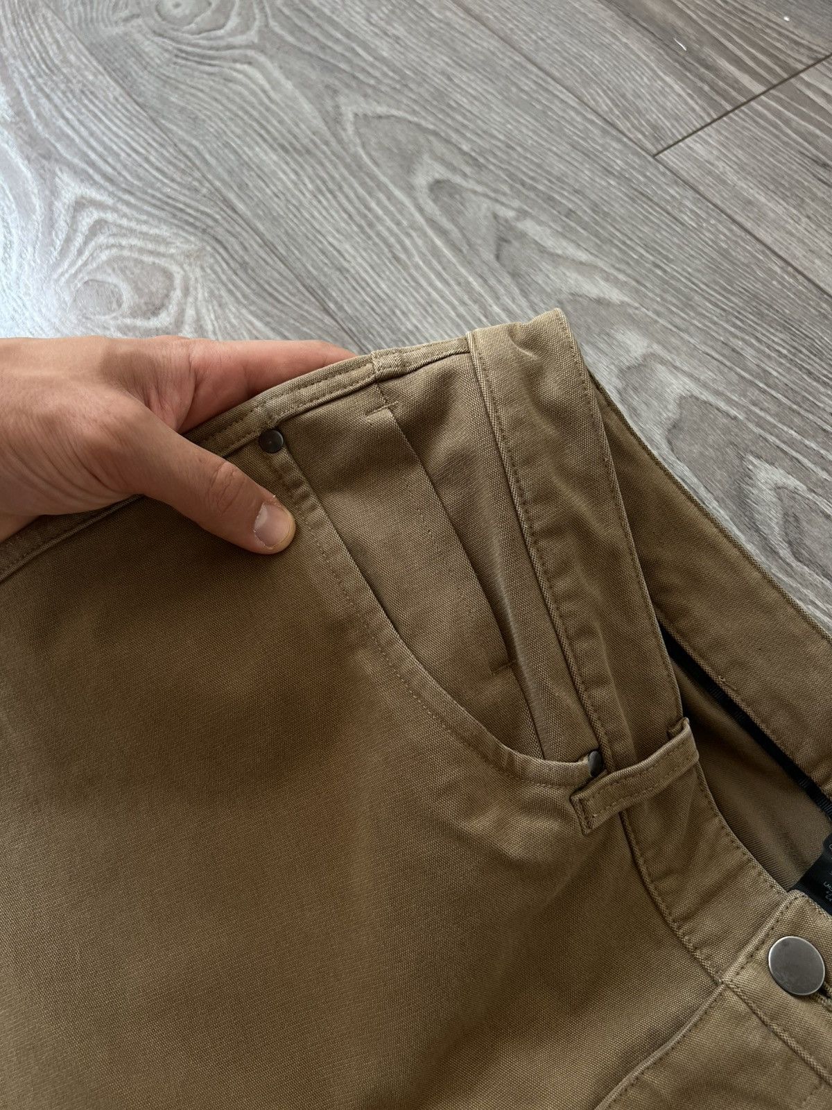 Lululemon Rare Lululemon Logo Secret Pocket Reflective Selvage Pants Size US 33 - 15 Thumbnail