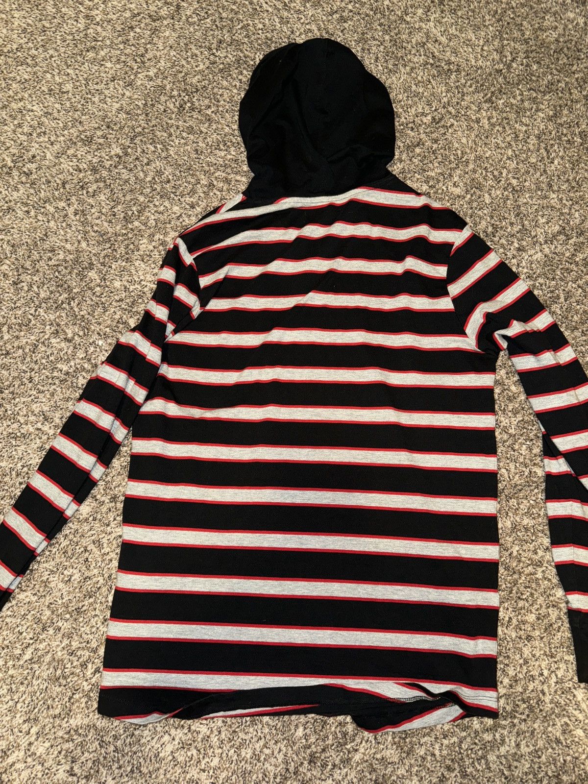 Guess Guess striped hoodie Grailed