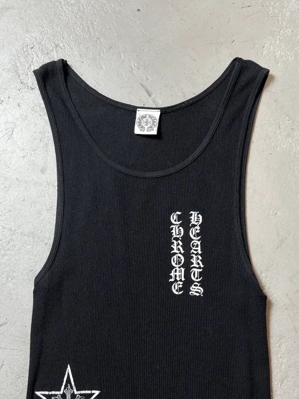 Chrome Hearts 90s OG OLD CH FUCKYOU TANK TOP Size US L / EU 52-54 / 3 - 7 Thumbnail