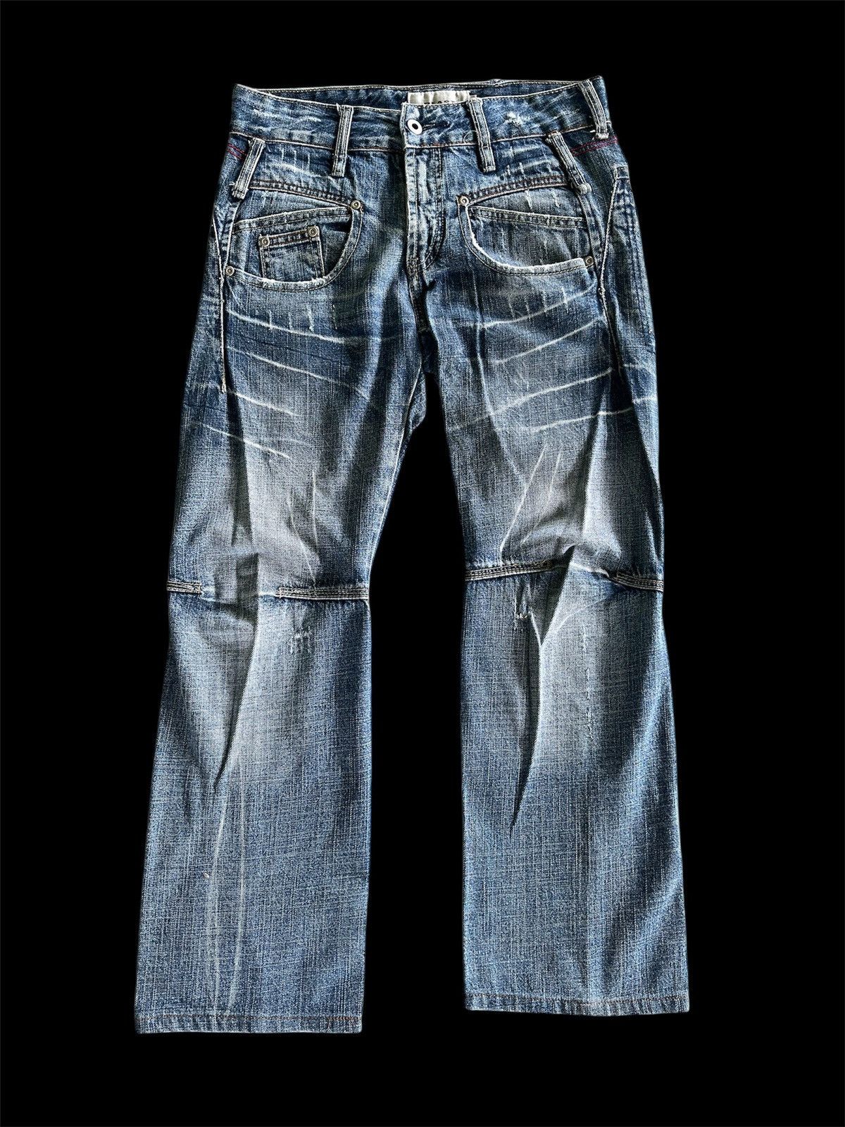 If Six Was Nine × Japanese Brand × Vintage Crazy Pocket Design Denim Size US 30 / EU 46 - 1 Thumbnail