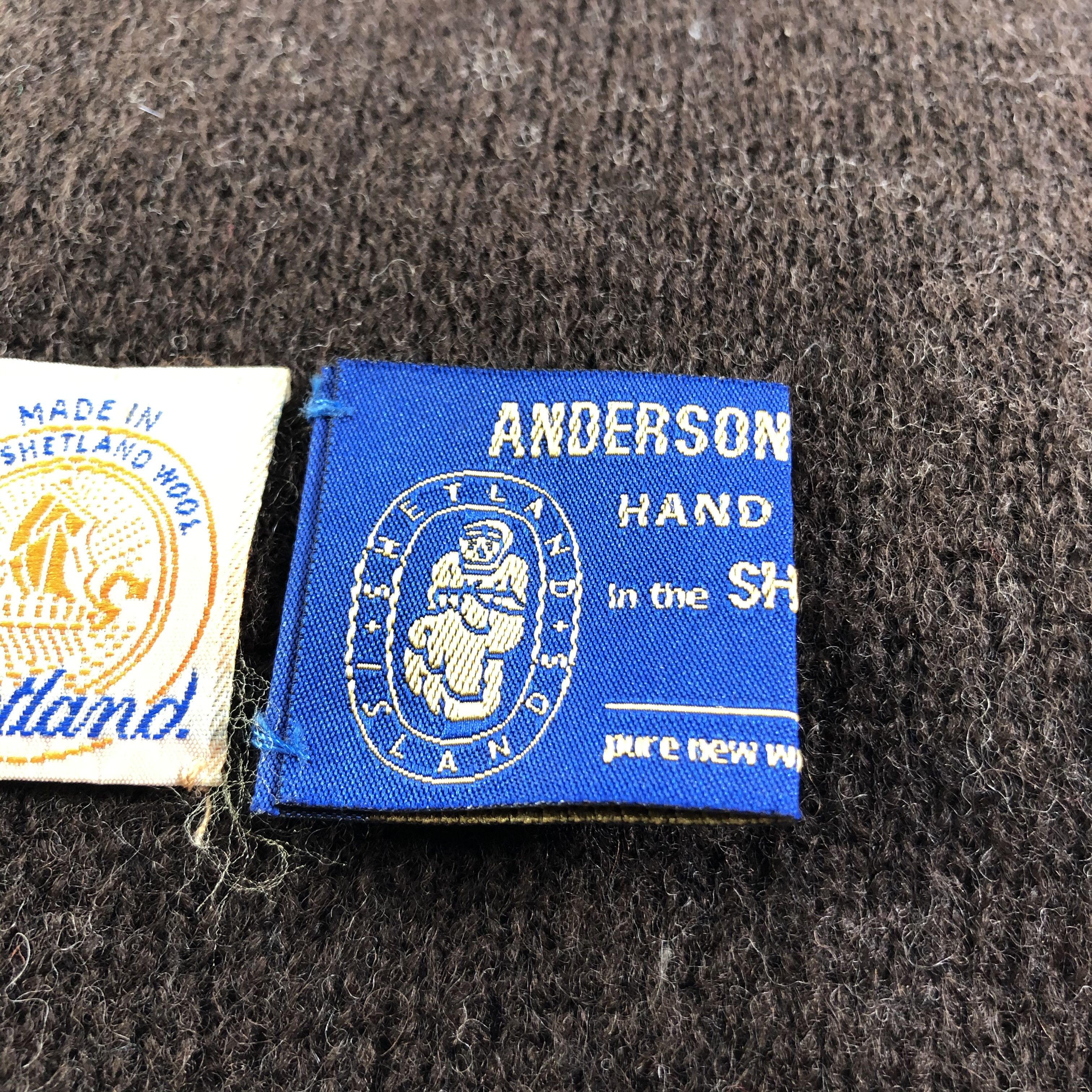 Andersons Andersons of Shetland Wool Scarf Muffler Neckwear V2568 Size ONE SIZE - 5 Thumbnail