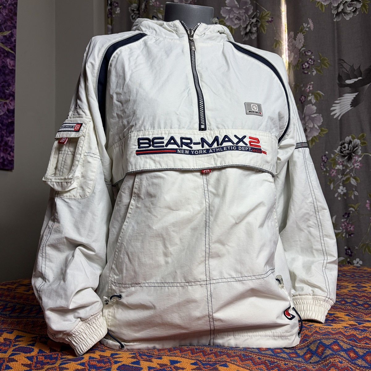 Other Vintage Bear Max 2 USA Reversible Jacket Fleece Mens small Size US S / EU 44-46 / 1 - 2 Thumbnail